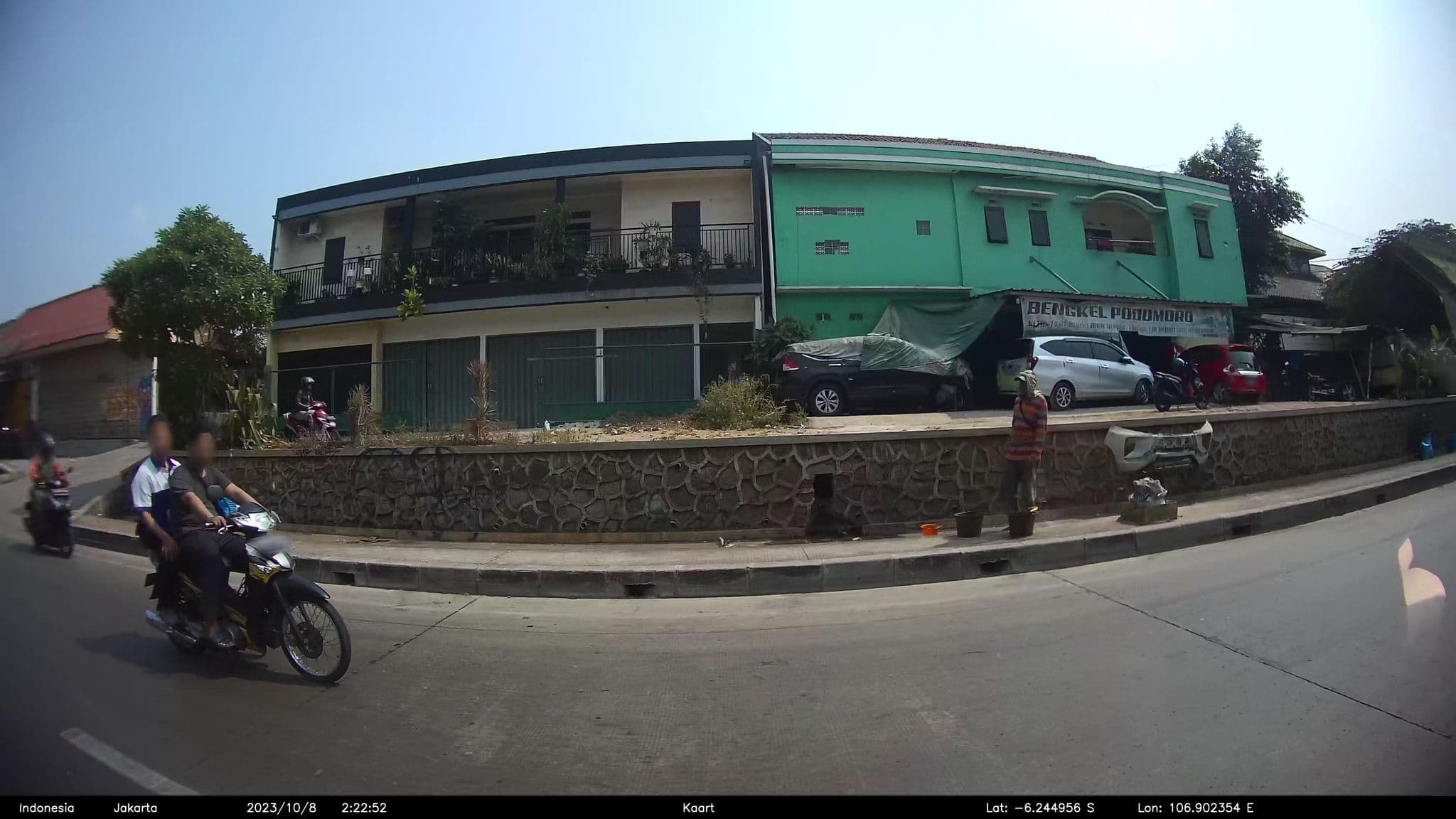 Street view near room of chandra, Jakarta — © kaart_2 (CC BY-SA · Mapillary)