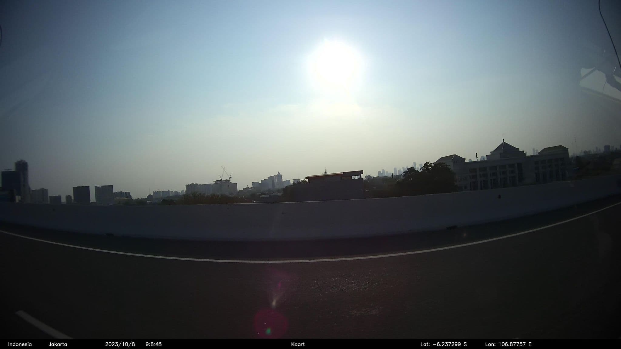 Street view near Angkasa Puri PT, Jakarta — © kaart5 (CC BY-SA · Mapillary)