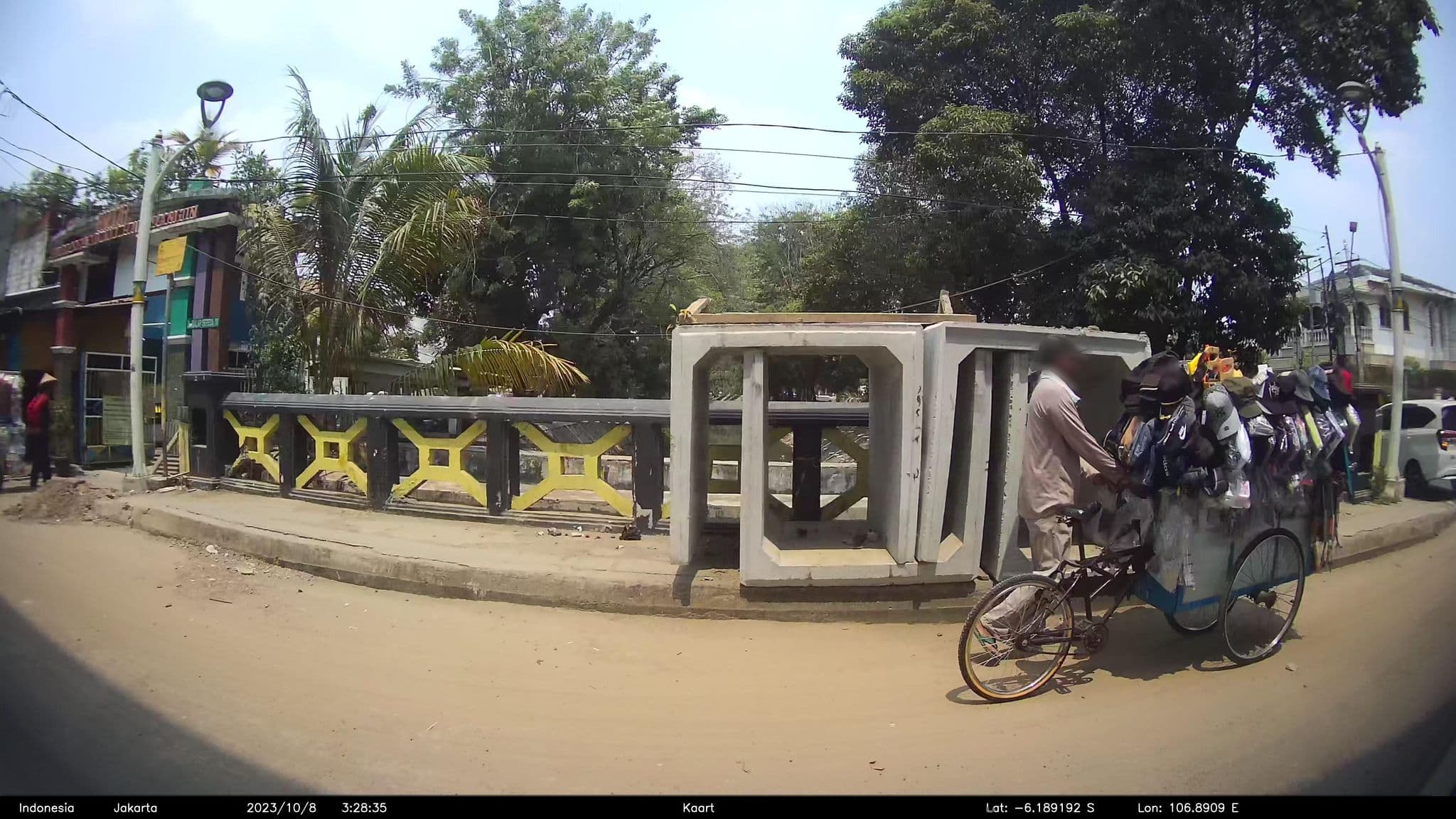 Street view near Kost putri White Home Crew, Jakarta — © kaart_2 (CC BY-SA · Mapillary)