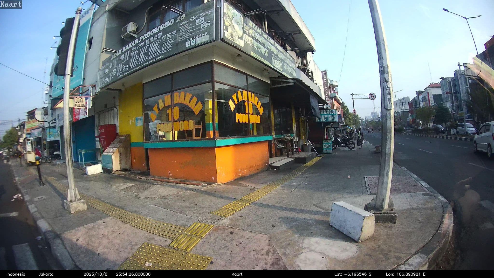Street view near Dr.Wirda, S.P.KK, Jakarta — © kaart_2 (CC BY-SA · Mapillary)
