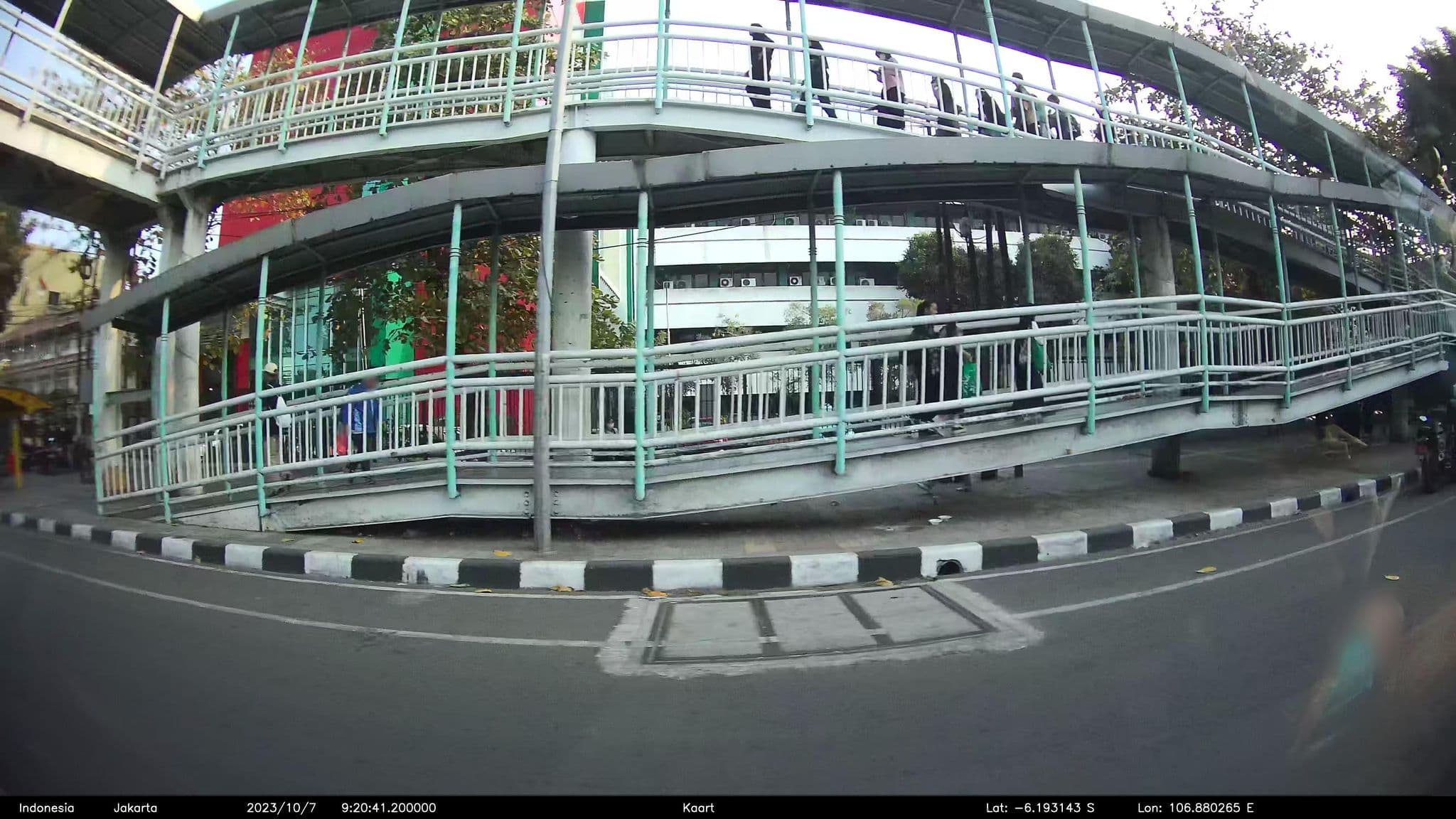 Street view near Naraya Hotel Jakarta, Jakarta — © kaart5 (CC BY-SA · Mapillary)