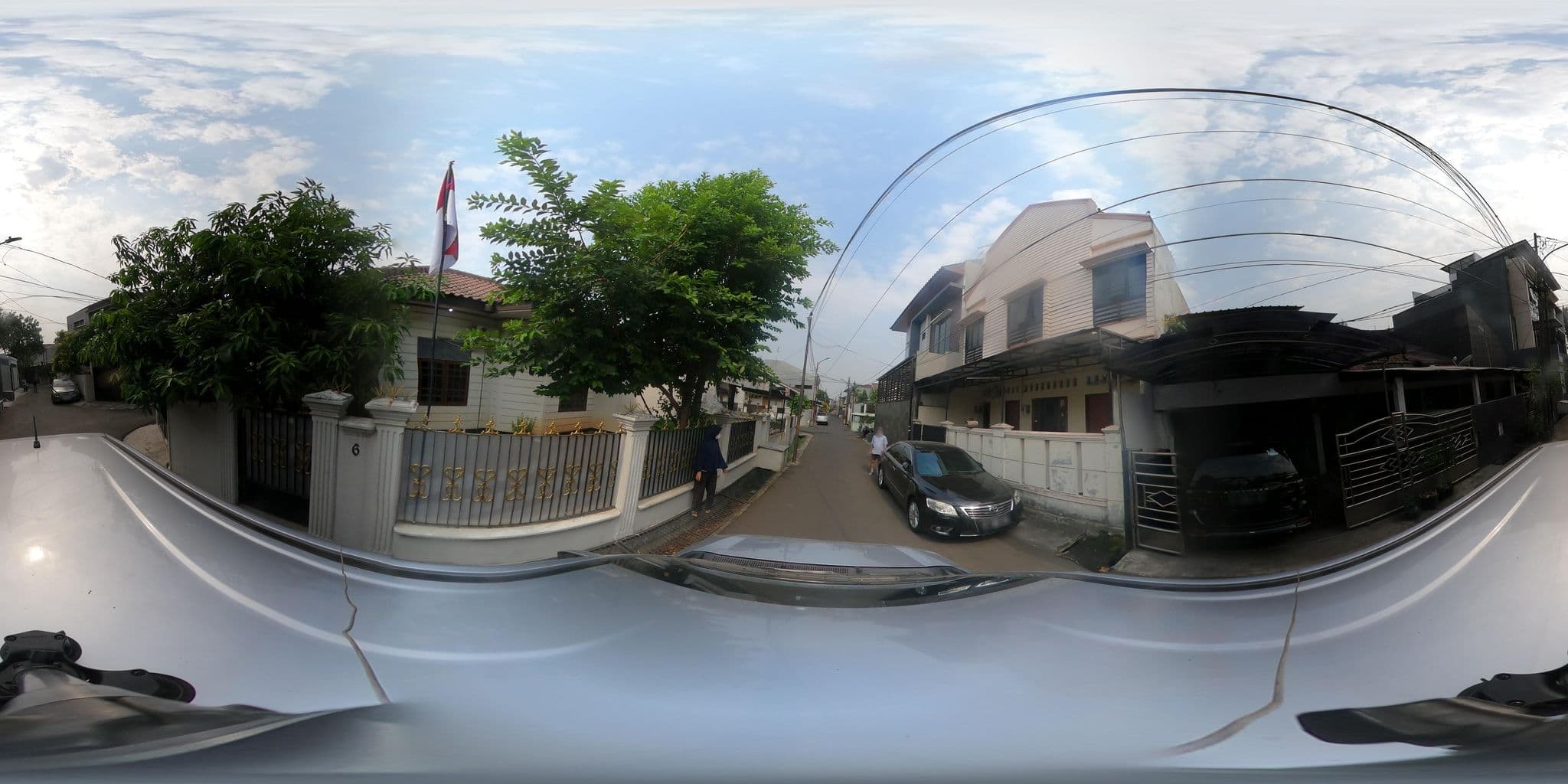 Street view near Kapabel, Jakarta — © kaart_2 (CC BY-SA · Mapillary)