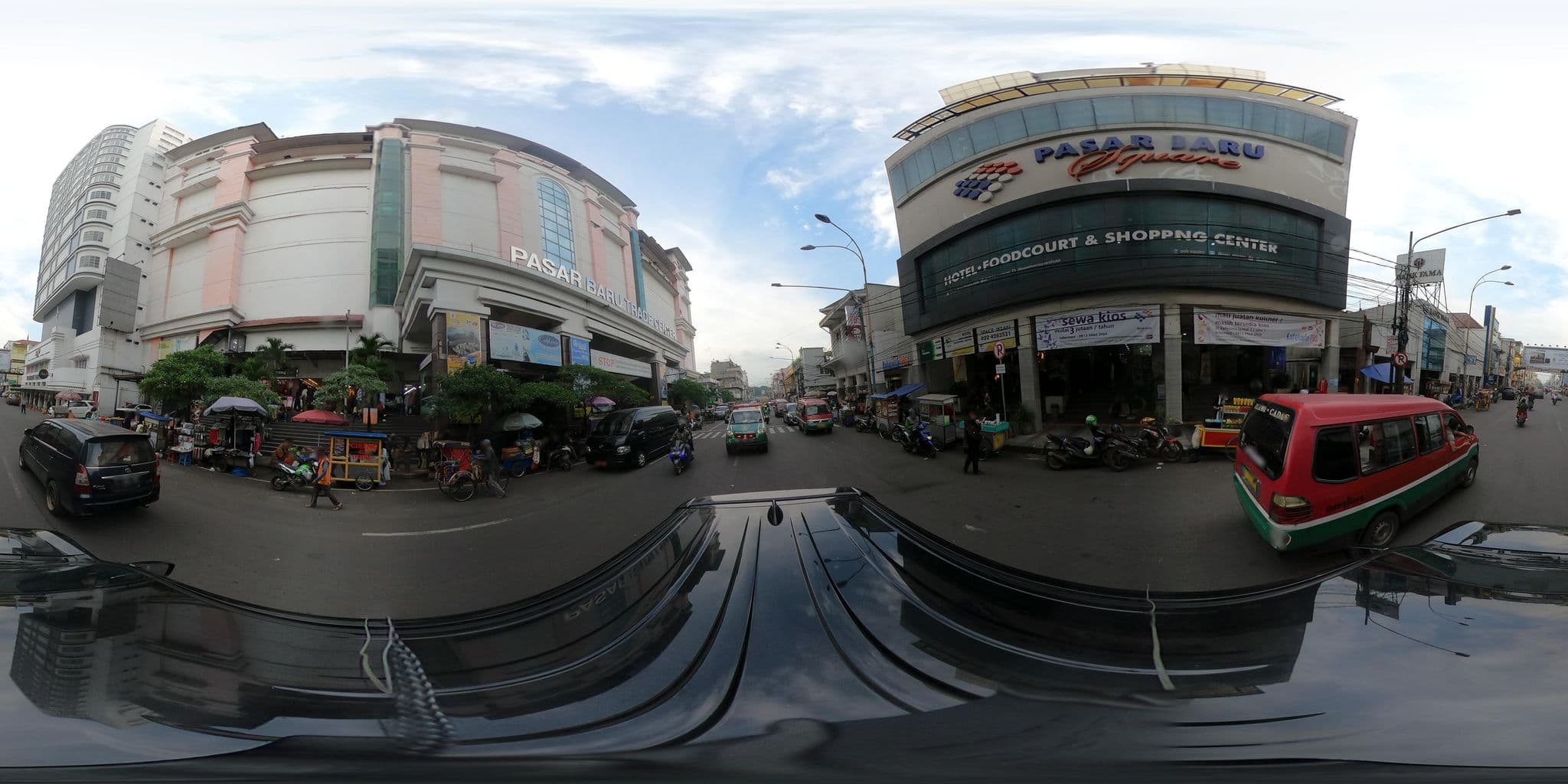 Street view near Pasar Baru Square Hotel - DHM associates, Bandung — © kaart_360 (CC BY-SA · Mapillary)