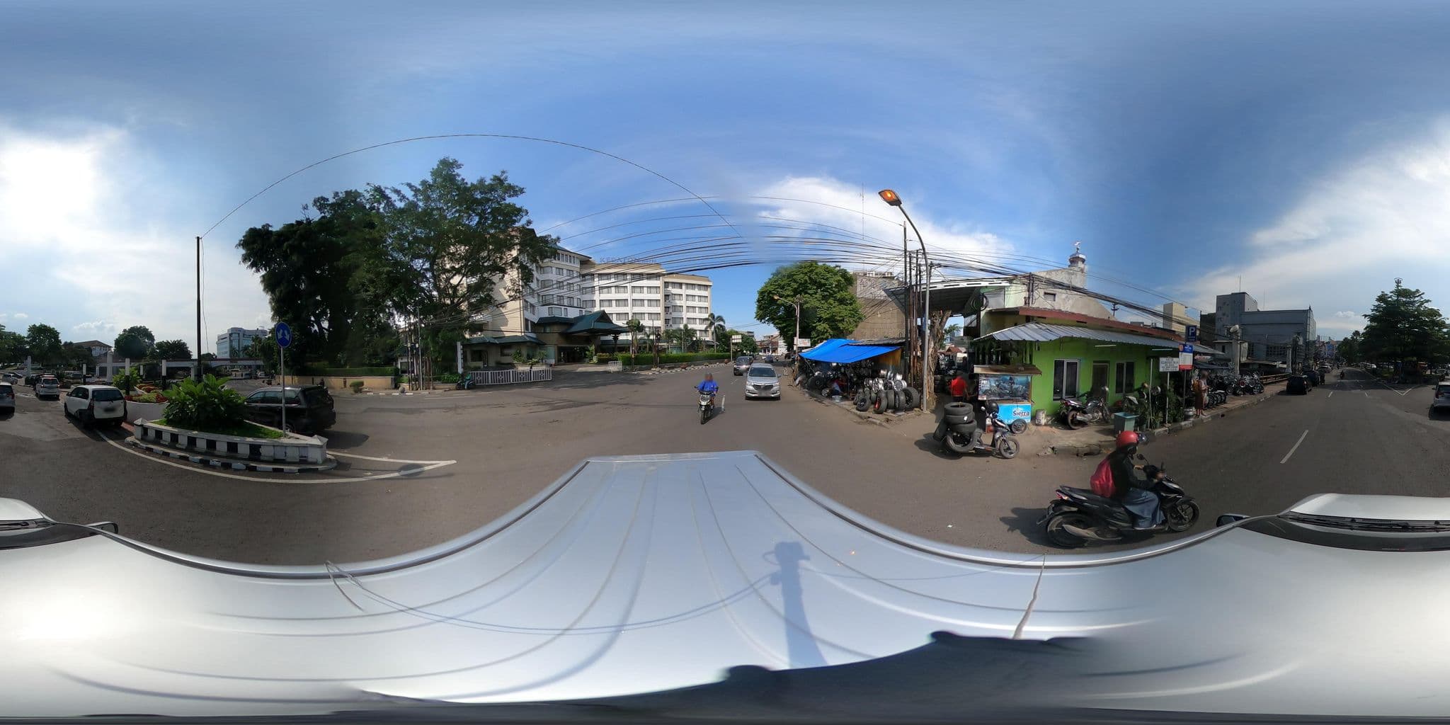 Street view near Room 123 Kedaton Hotel, Bandung — © kaart_360 (CC BY-SA · Mapillary)