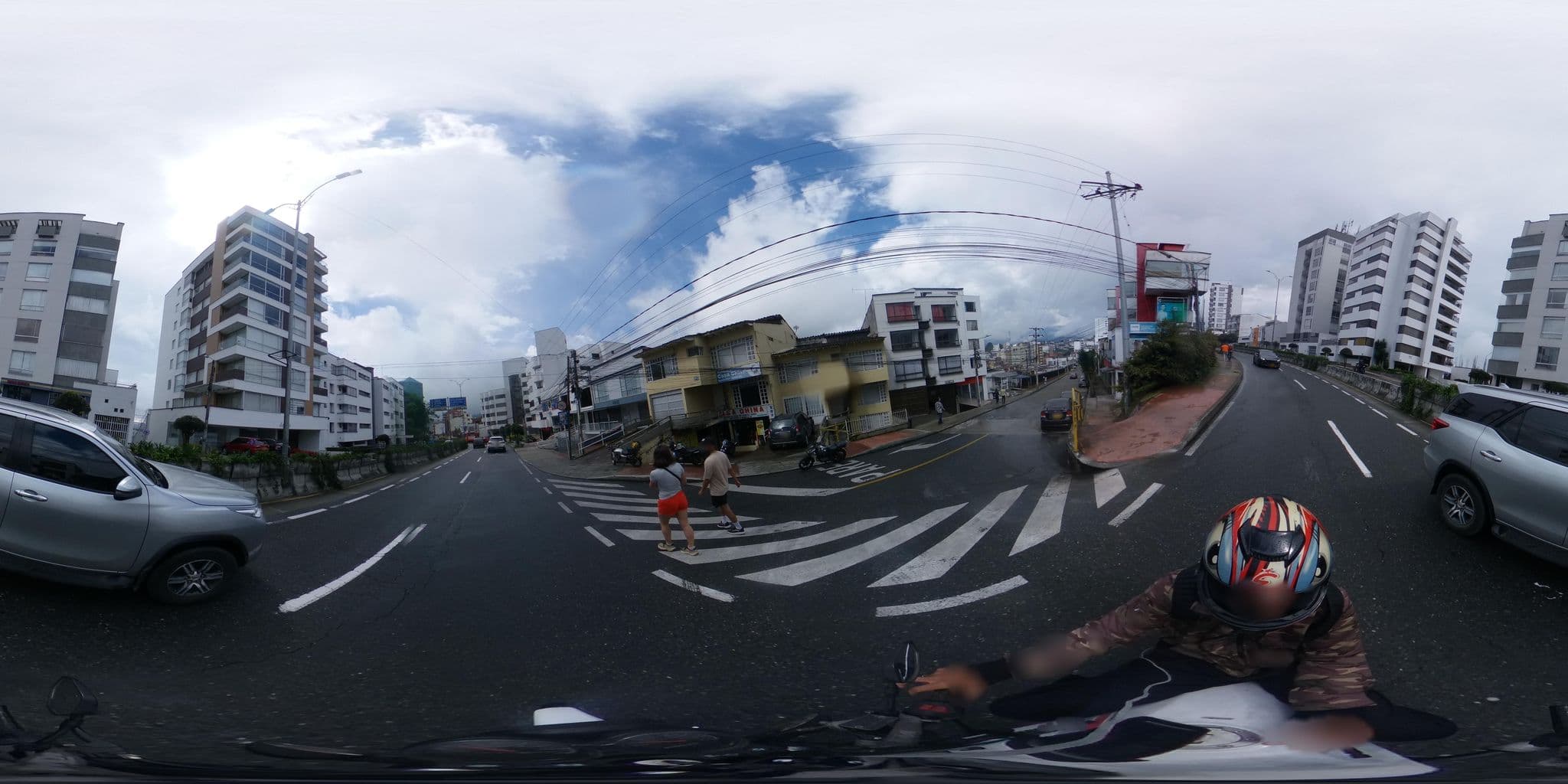 Street view near Portal del Cerro, Manizales — © masora (CC BY-SA · Mapillary)