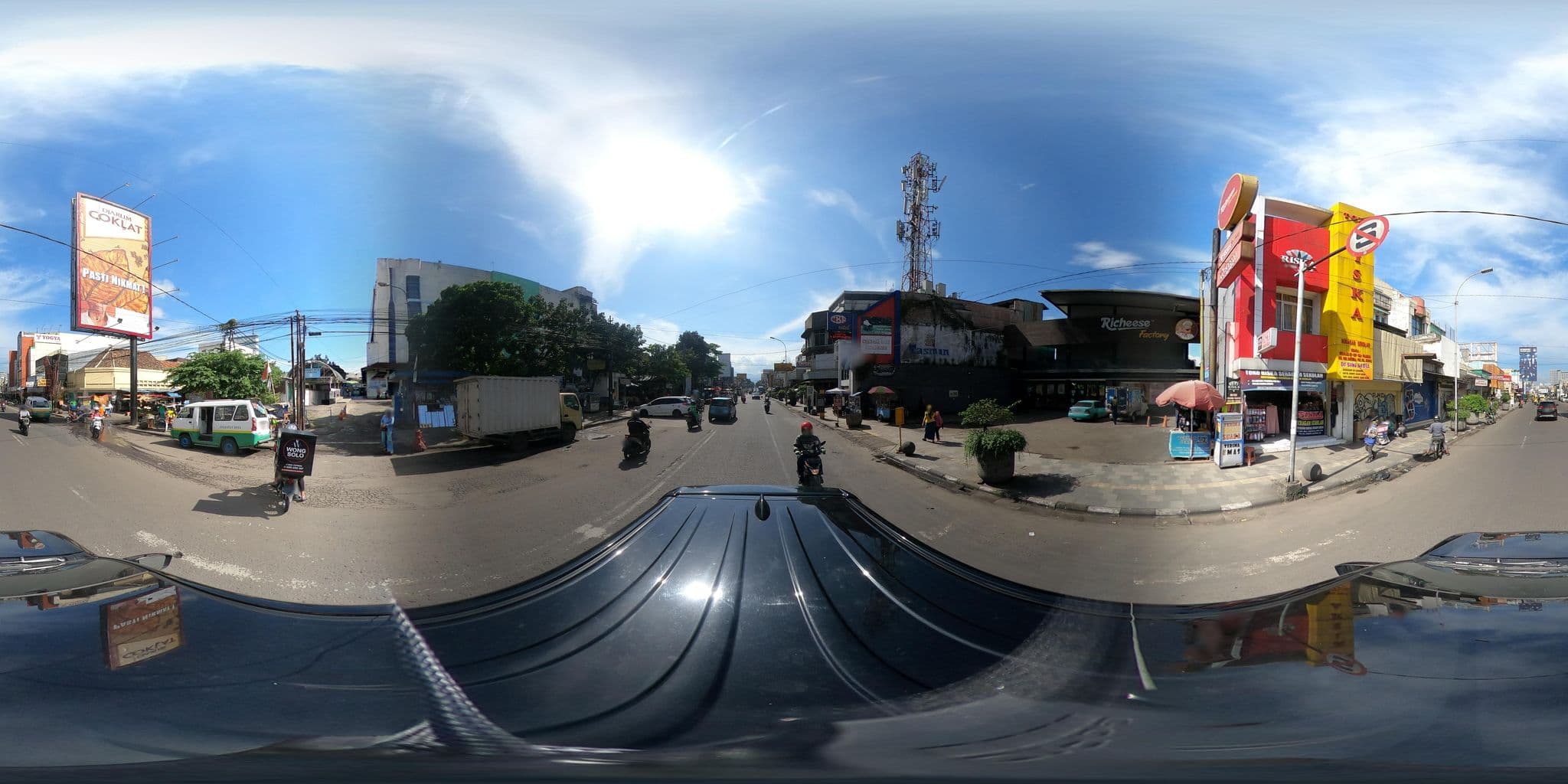 Street view near AL-FARISI kamar hotel belakang, Bandung — © kaart_360 (CC BY-SA · Mapillary)