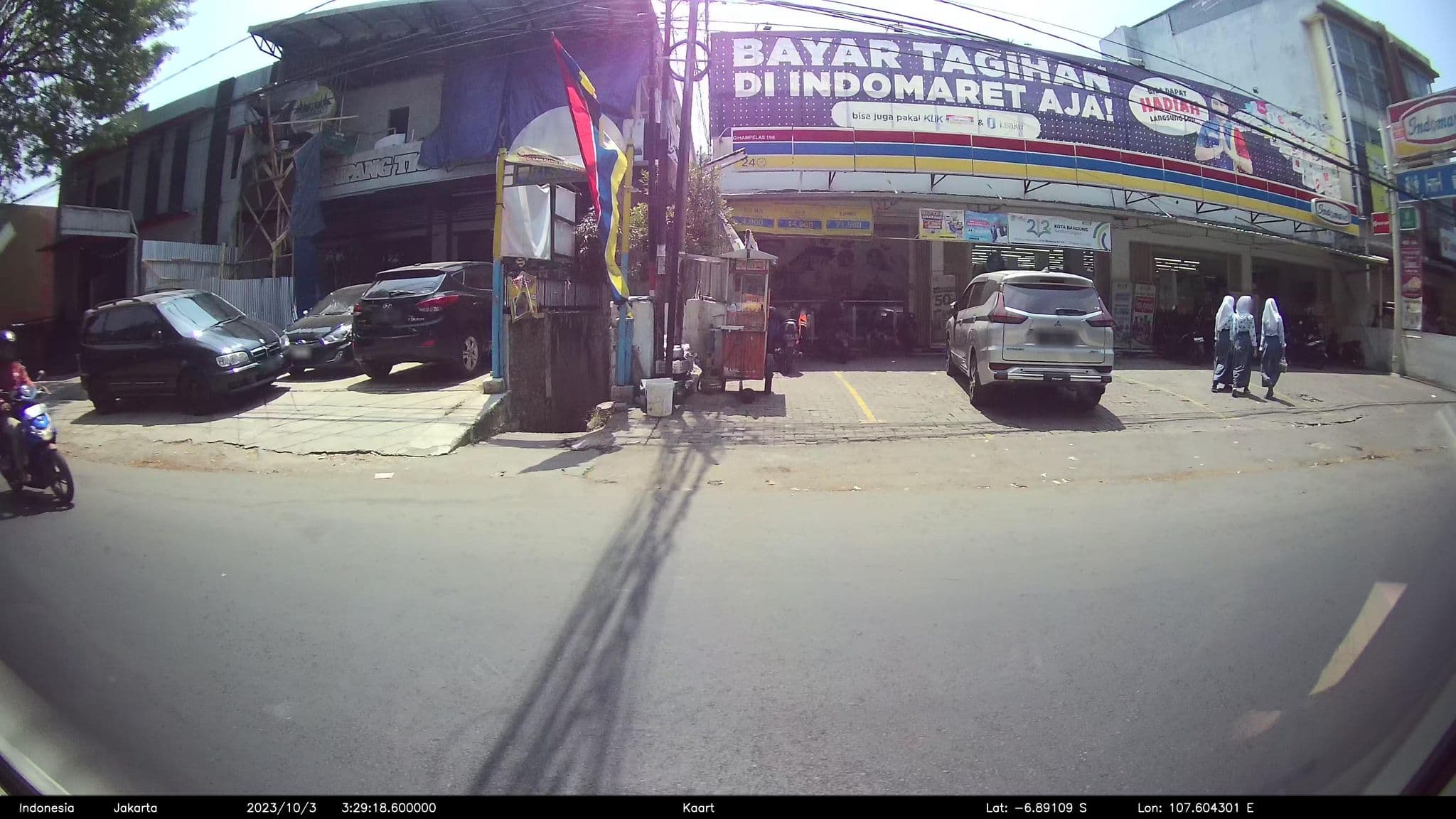 Street view near JF Hotel, Bandung — © kaart5 (CC BY-SA · Mapillary)