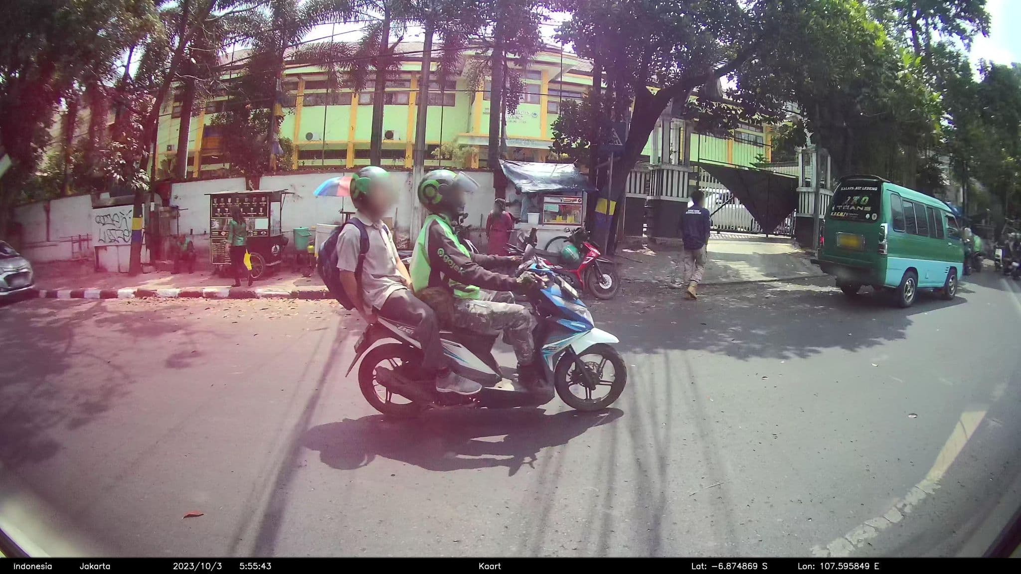 Street view near Hotel Mirah Bogor, Bandung — © kaart_1 (CC BY-SA · Mapillary)