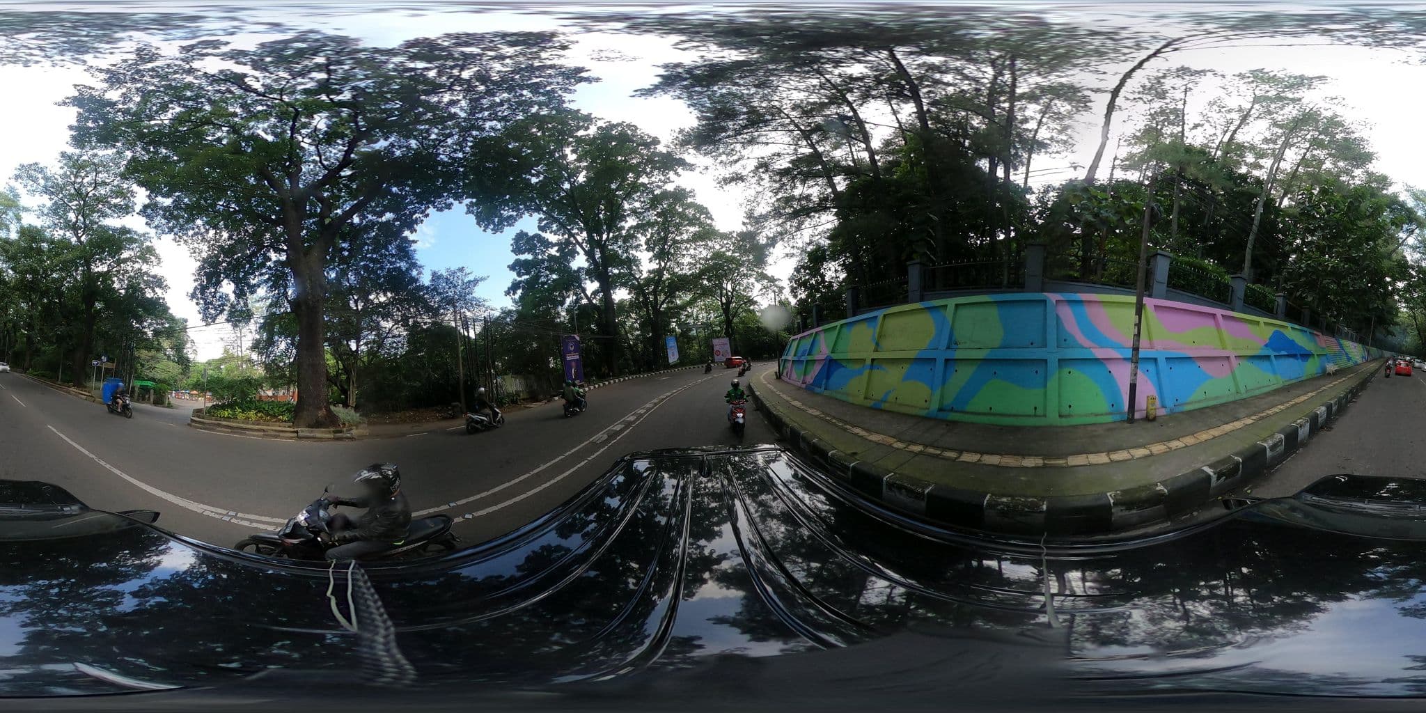 Street view near Samudra Hotel, bed rest ( Cihampelas, Bandung West Java ), Bandung — © kaart_360 (CC BY-SA · Mapillary)
