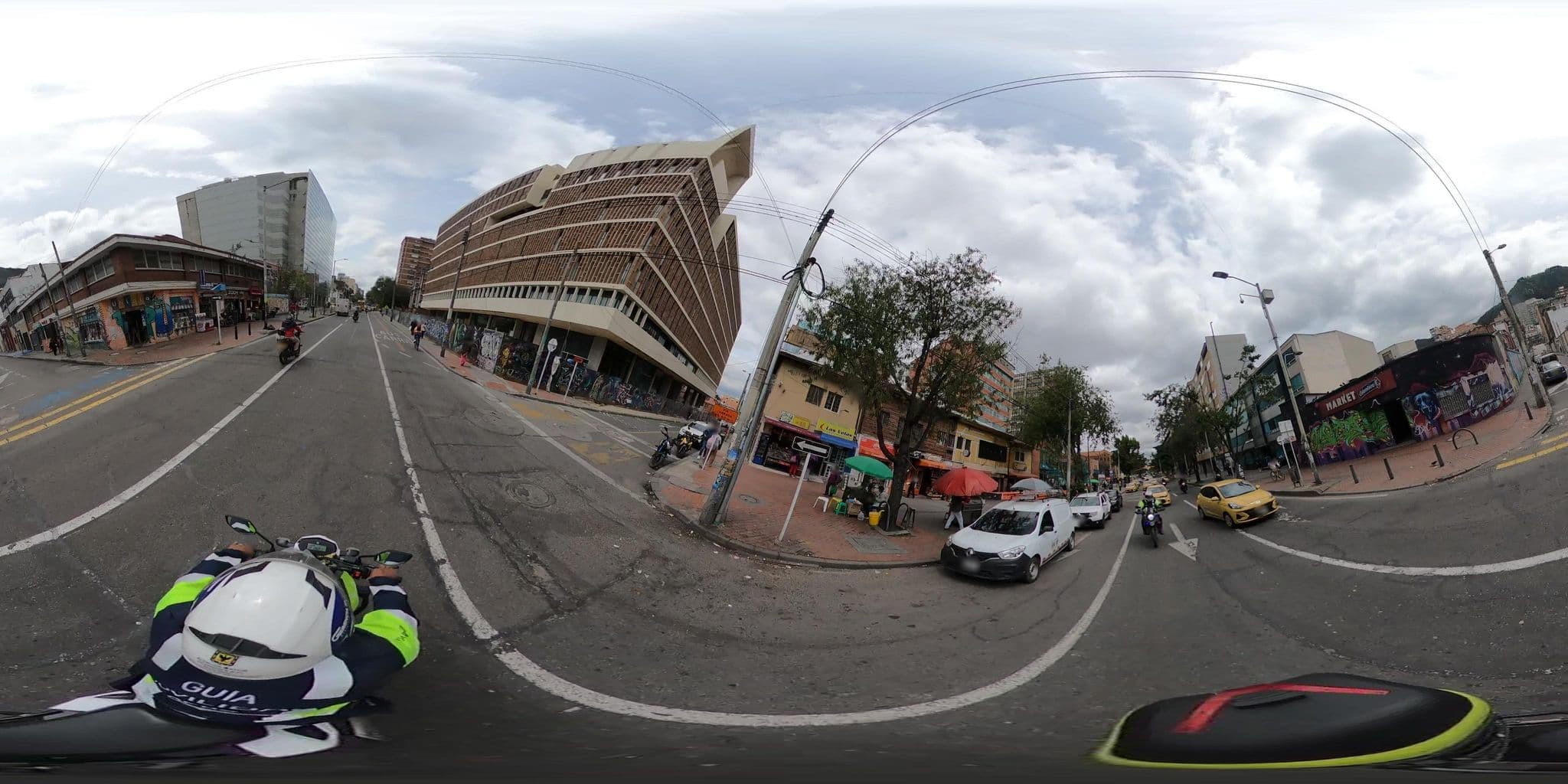 Street view near Vladimir, Bogotá