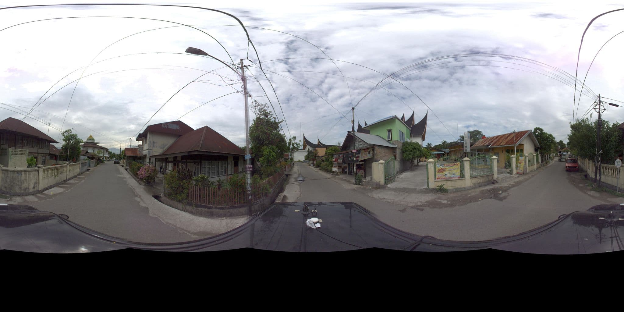 Street view near Guest House Pondok Amak, Padang — © sarahantos (CC BY-SA · Mapillary)