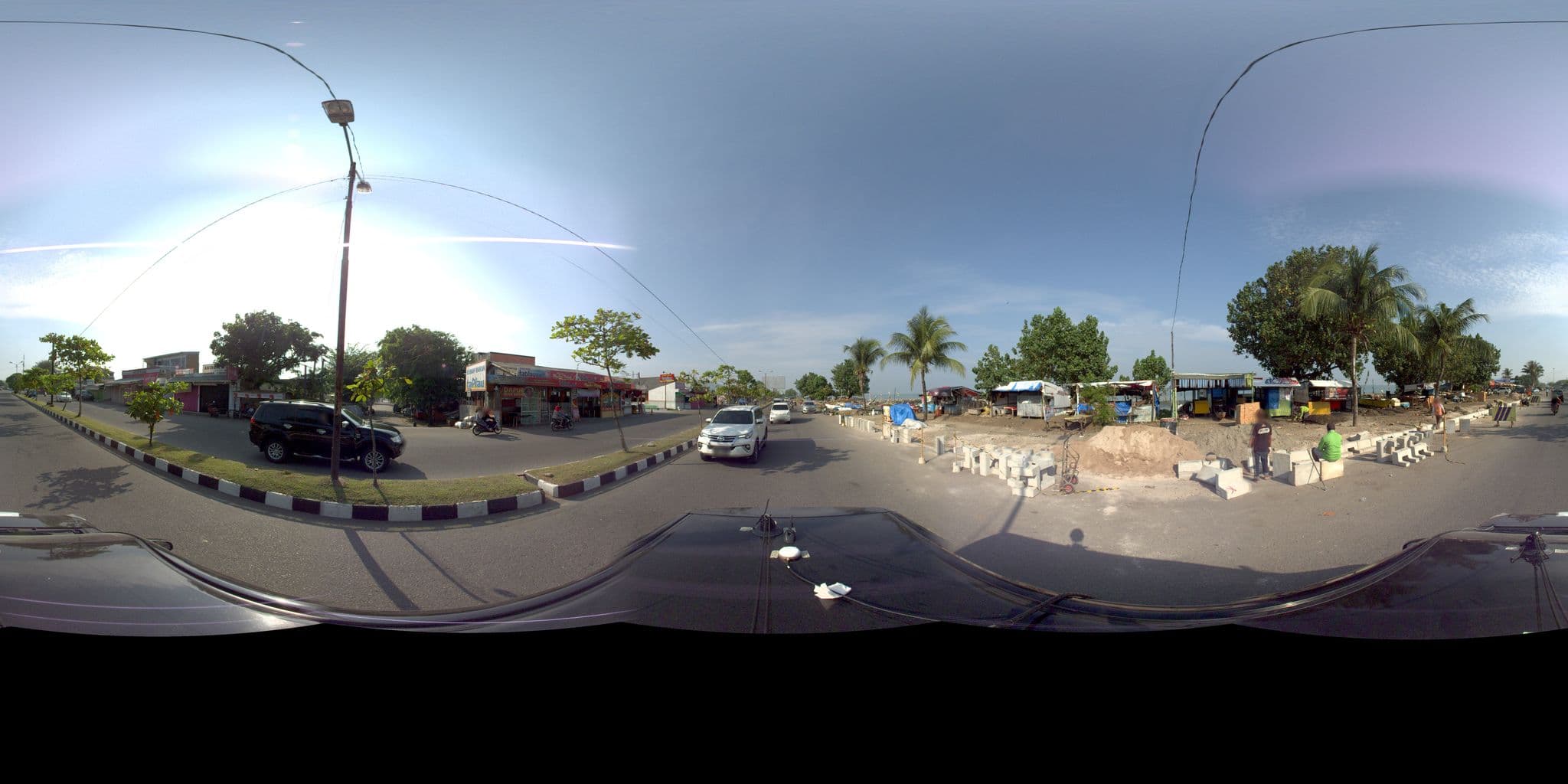 Street view near Lobby HW Hotel, Padang — © santos1 (CC BY-SA · Mapillary)