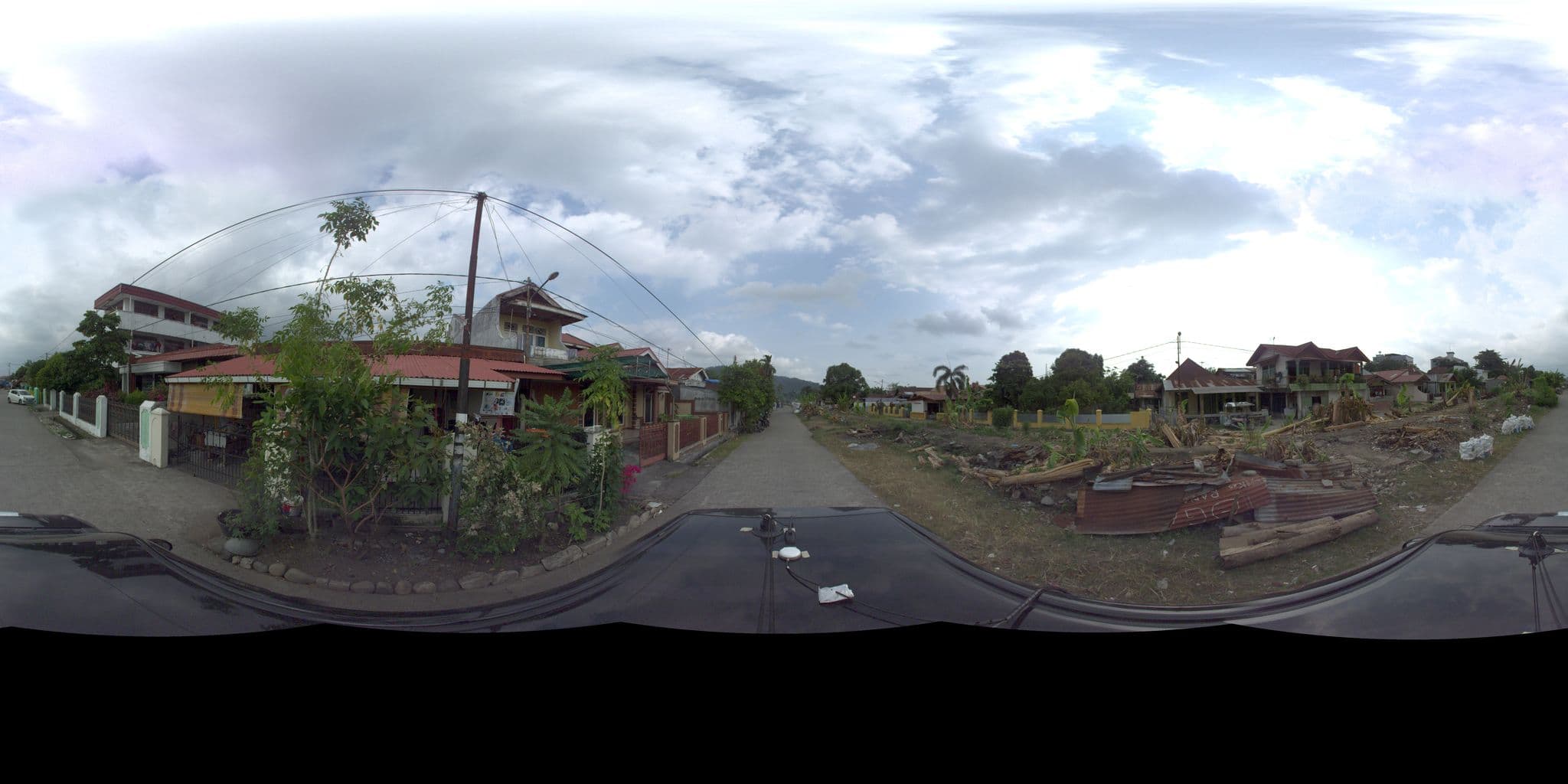 Street view near The Aliga Hotel, Padang — © sarahantos (CC BY-SA · Mapillary)