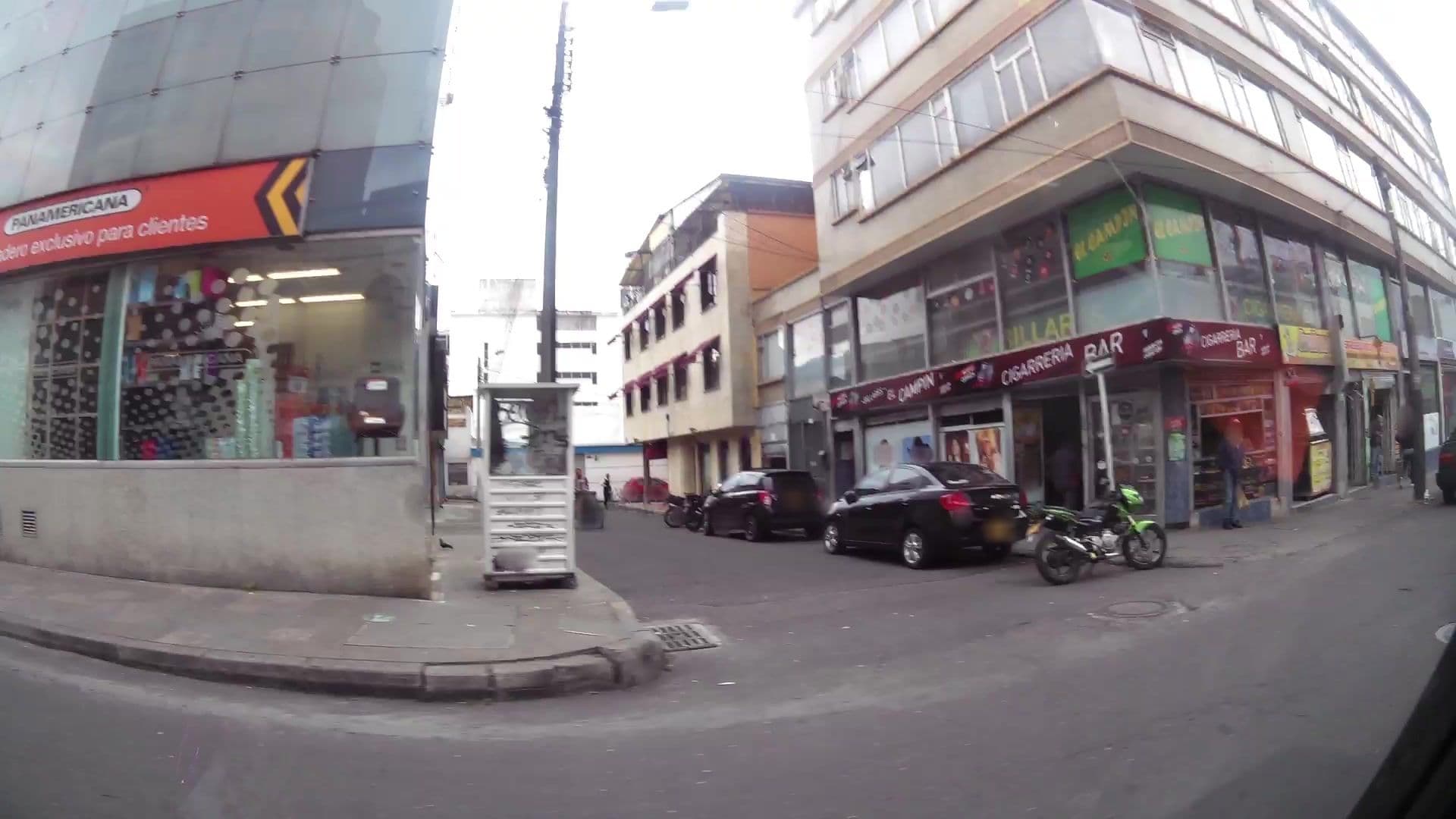 Street view near Meridian Suites, Bogotá — © kaartcam (CC BY-SA · Mapillary)