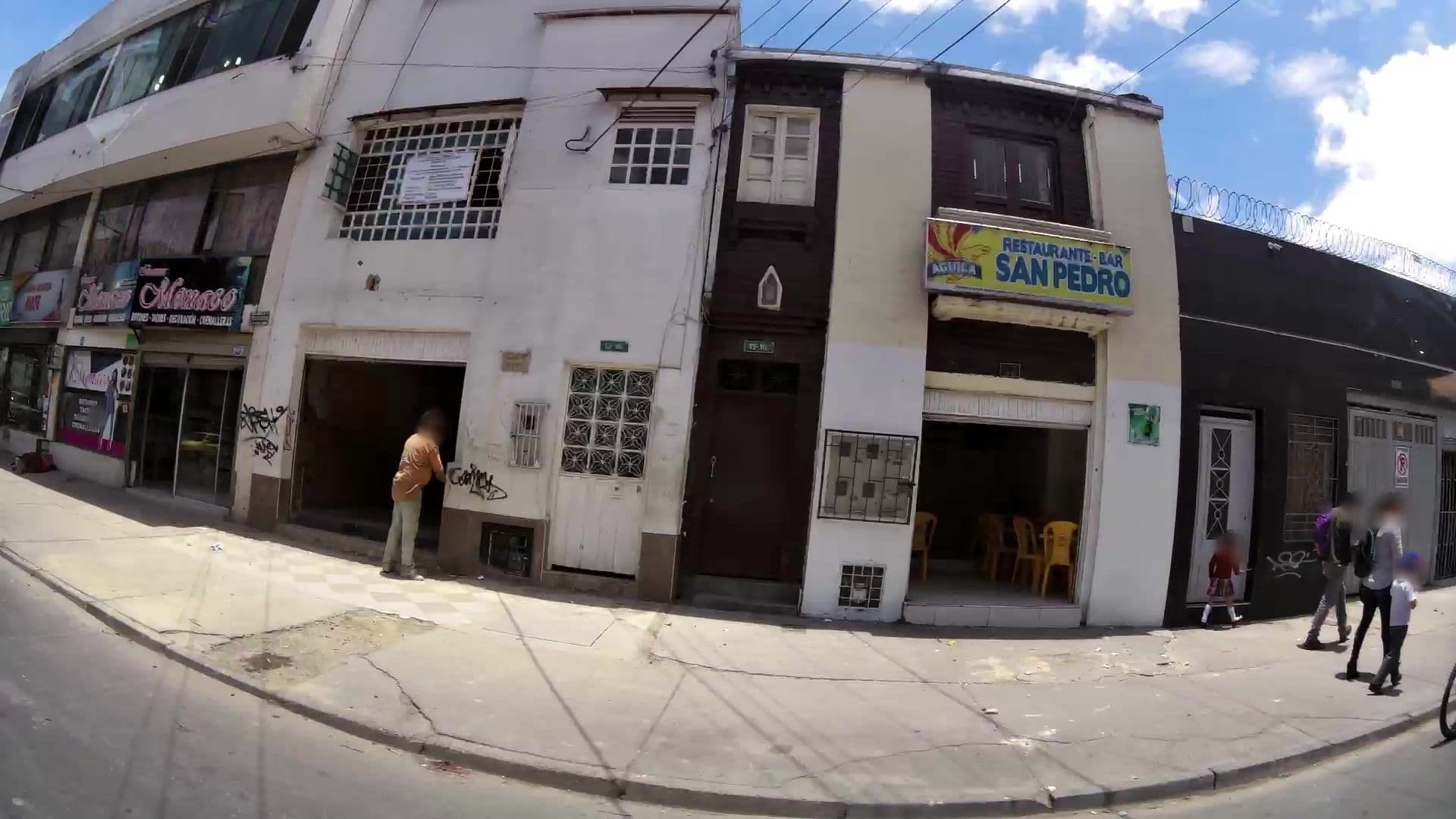 Street view near Suite Resort, Bogotá