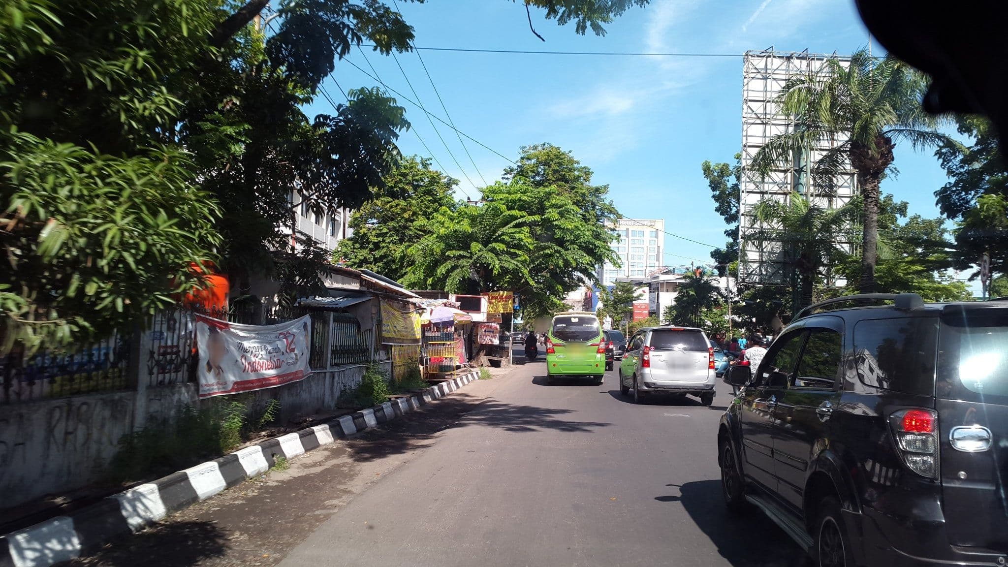 Street view near Hotel Ilir barat, Palembang — © roadroid (CC BY-SA · Mapillary)