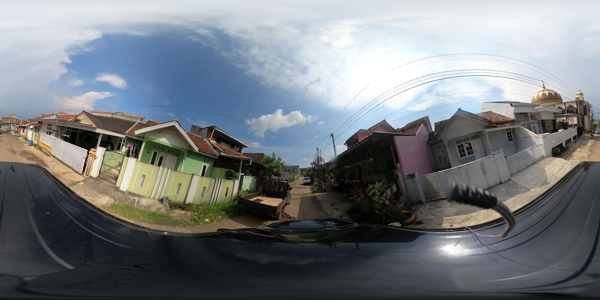 Street view near Arinas hotel, Bandar Lampung — © kaart_360 (CC BY-SA · Mapillary)