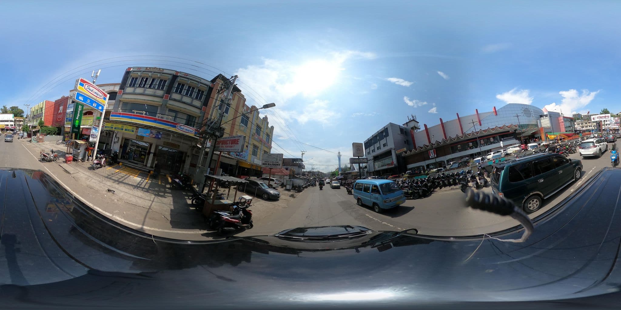 Street view near Sheraton Hotel, Bandar Lampung — © kaart_360 (CC BY-SA · Mapillary)