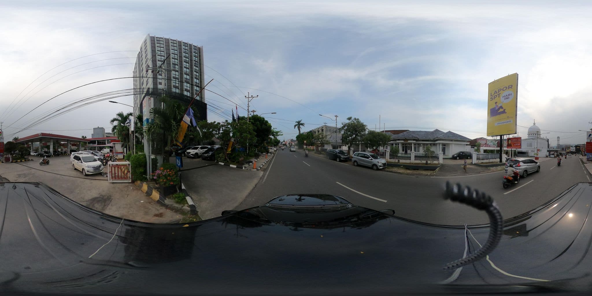 Street view near BATIQA Hotel Lampung, Bandar Lampung — © kaart_360 (CC BY-SA · Mapillary)