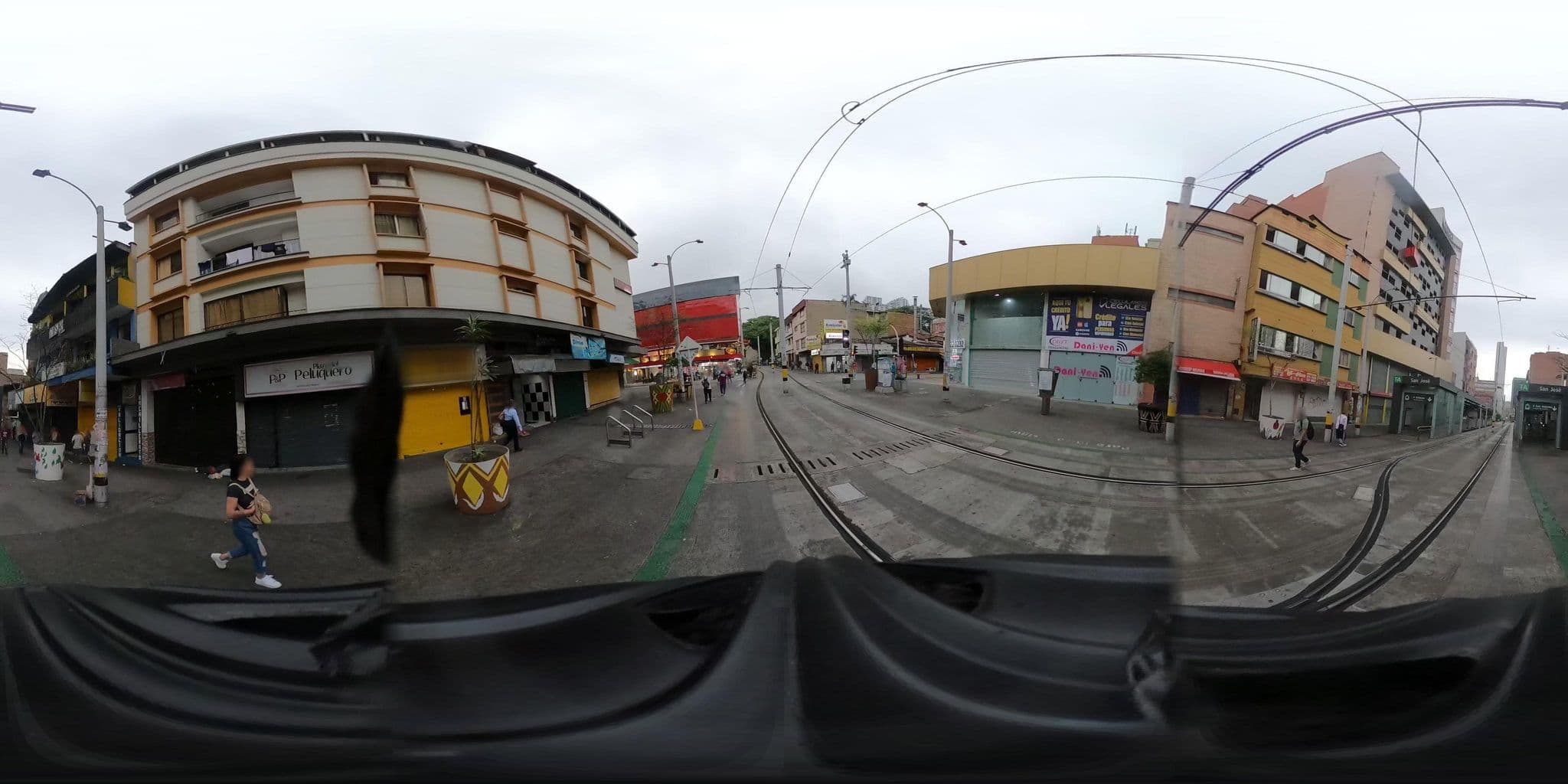 Street view near San José Hotel, Medellín — © gjbustamo (CC BY-SA · Mapillary)