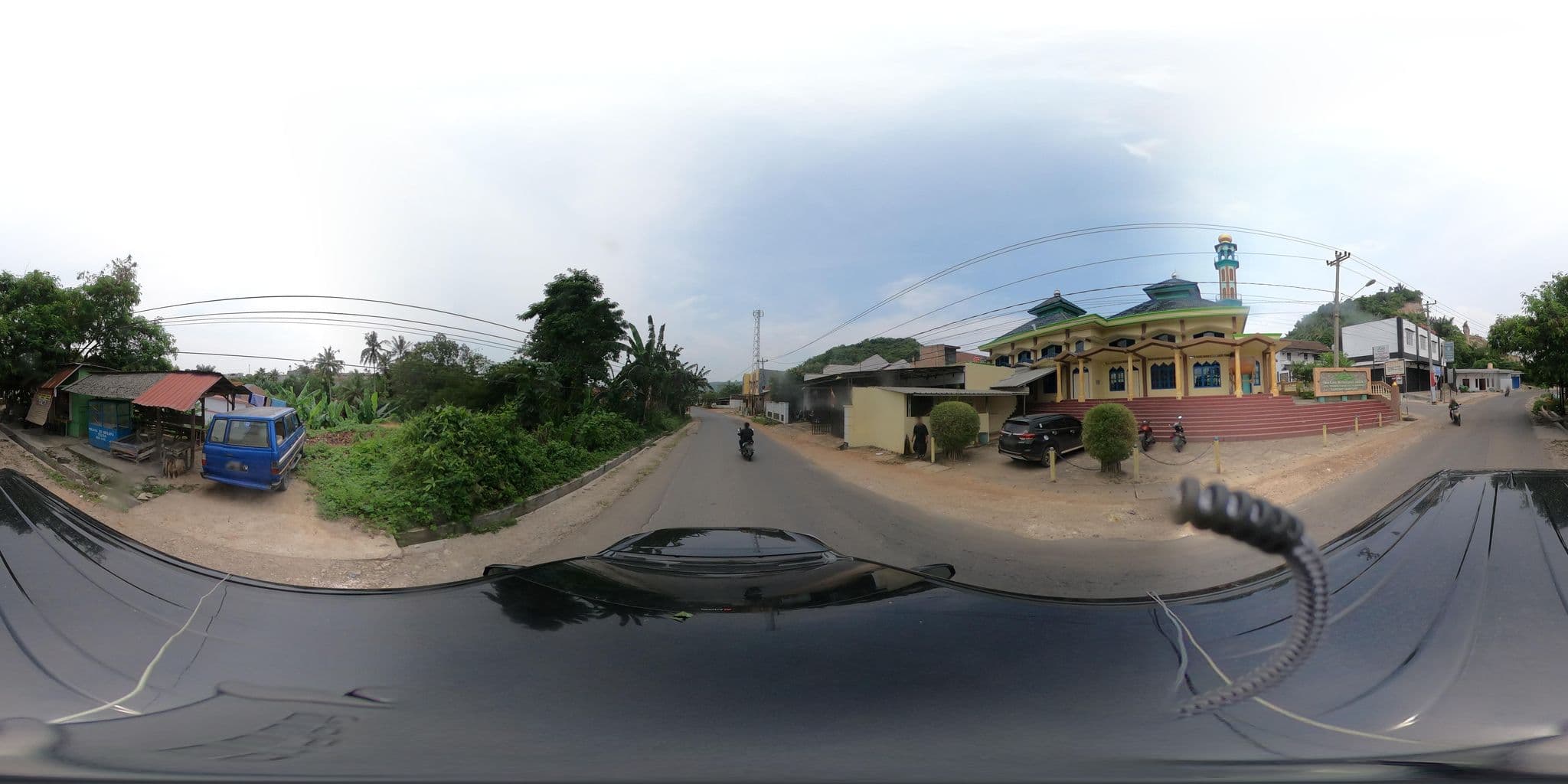 Street view near Talenta Hostel, Bandar Lampung — © kaart_360 (CC BY-SA · Mapillary)
