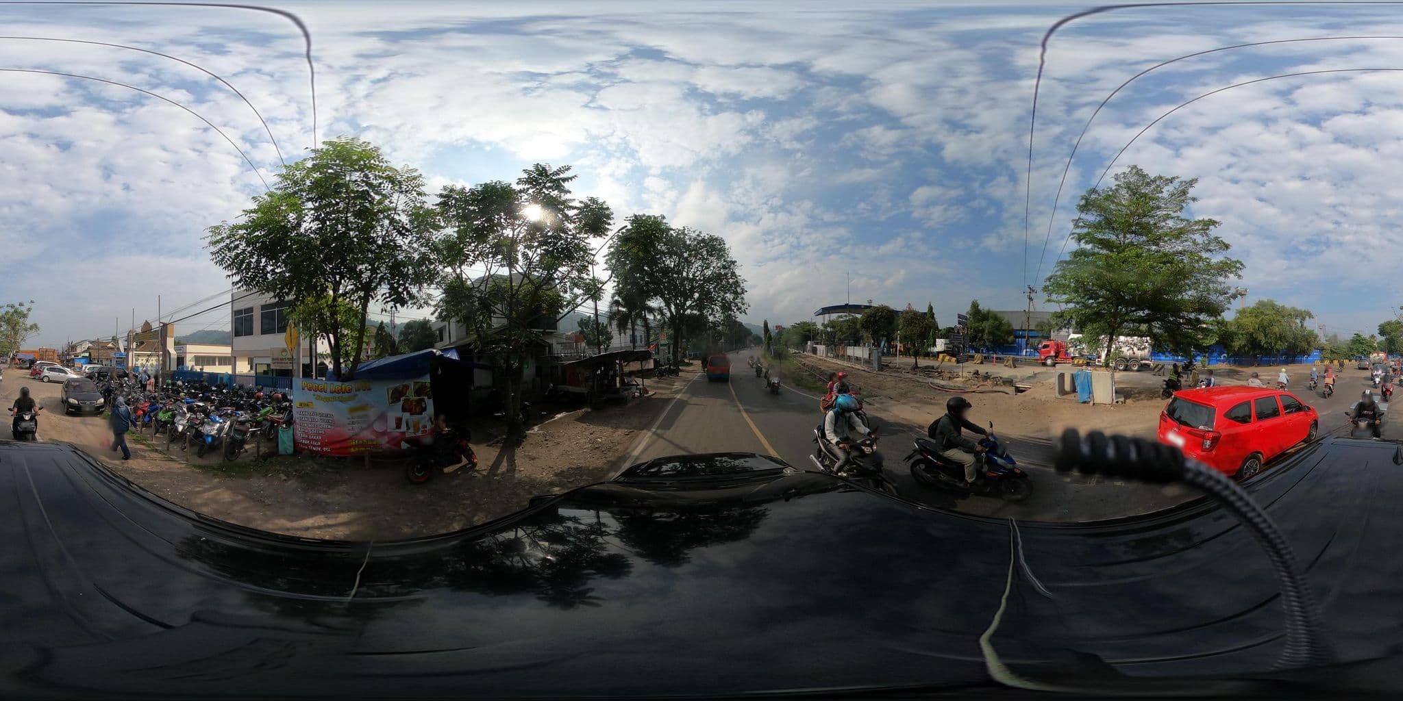 Street view near Hotel Swadek, Panjang, Bandar Lampung — © kaart_360 (CC BY-SA · Mapillary)