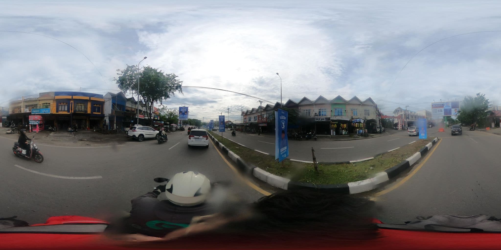 Street view near Crystal Guesthouse, Banda Aceh — © rgtm_ryuiki (CC BY-SA · Mapillary)