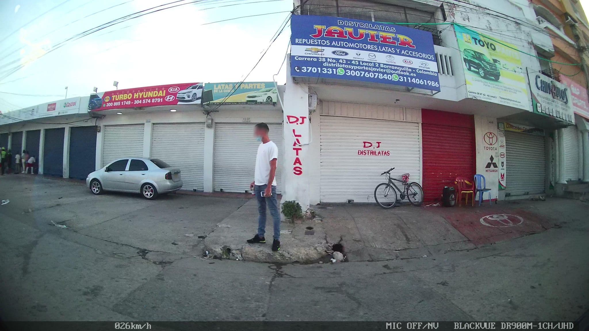 Street view near Hotel Costa Mar, Barranquilla — © kaart_2 (CC BY-SA · Mapillary)