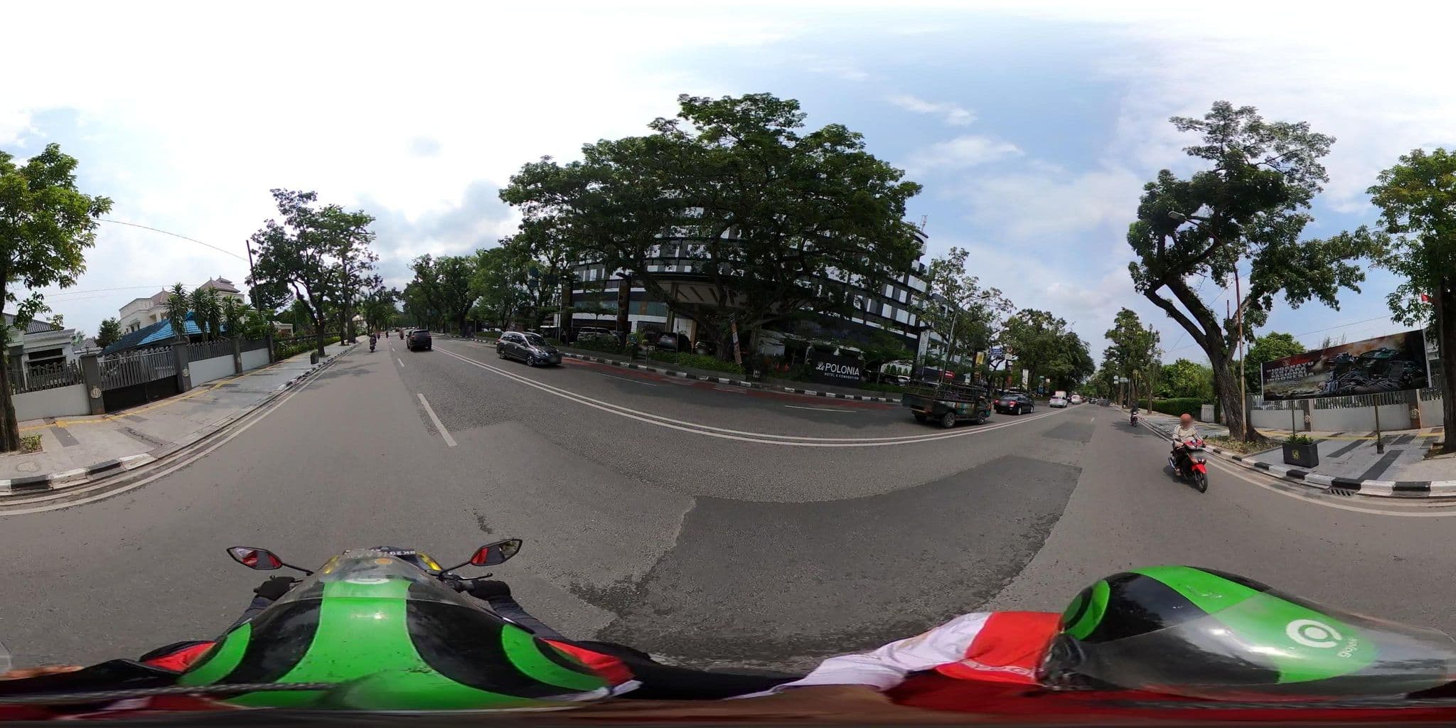 Street view near Polonia Hotel 酒店, Medan — © danbjoseph (CC BY-SA · Mapillary)