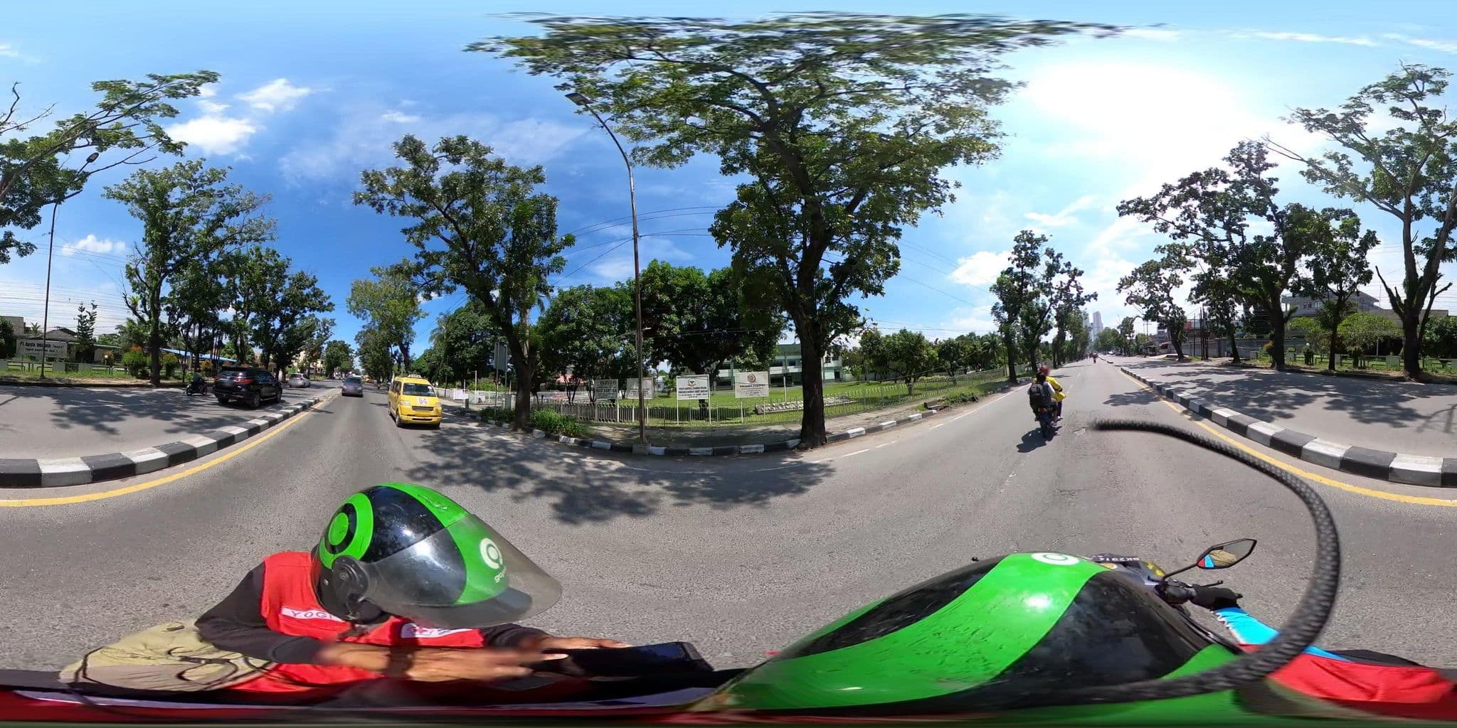 Street view near Anggrek Wisma, Sunggal — © danbjoseph (CC BY-SA · Mapillary)