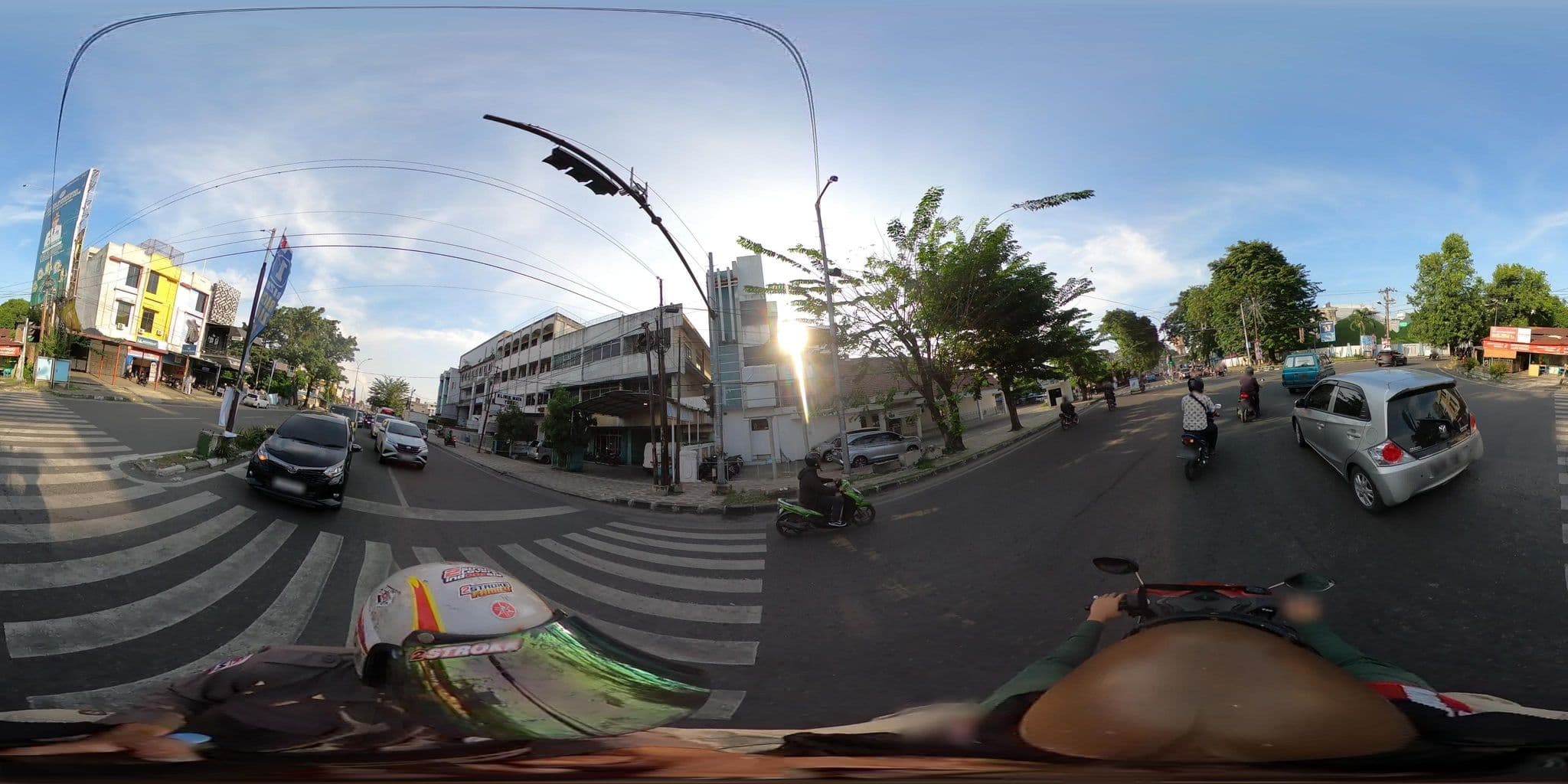 Street view near Hotel Garuda Plaza, Medan — © danbjoseph (CC BY-SA · Mapillary)