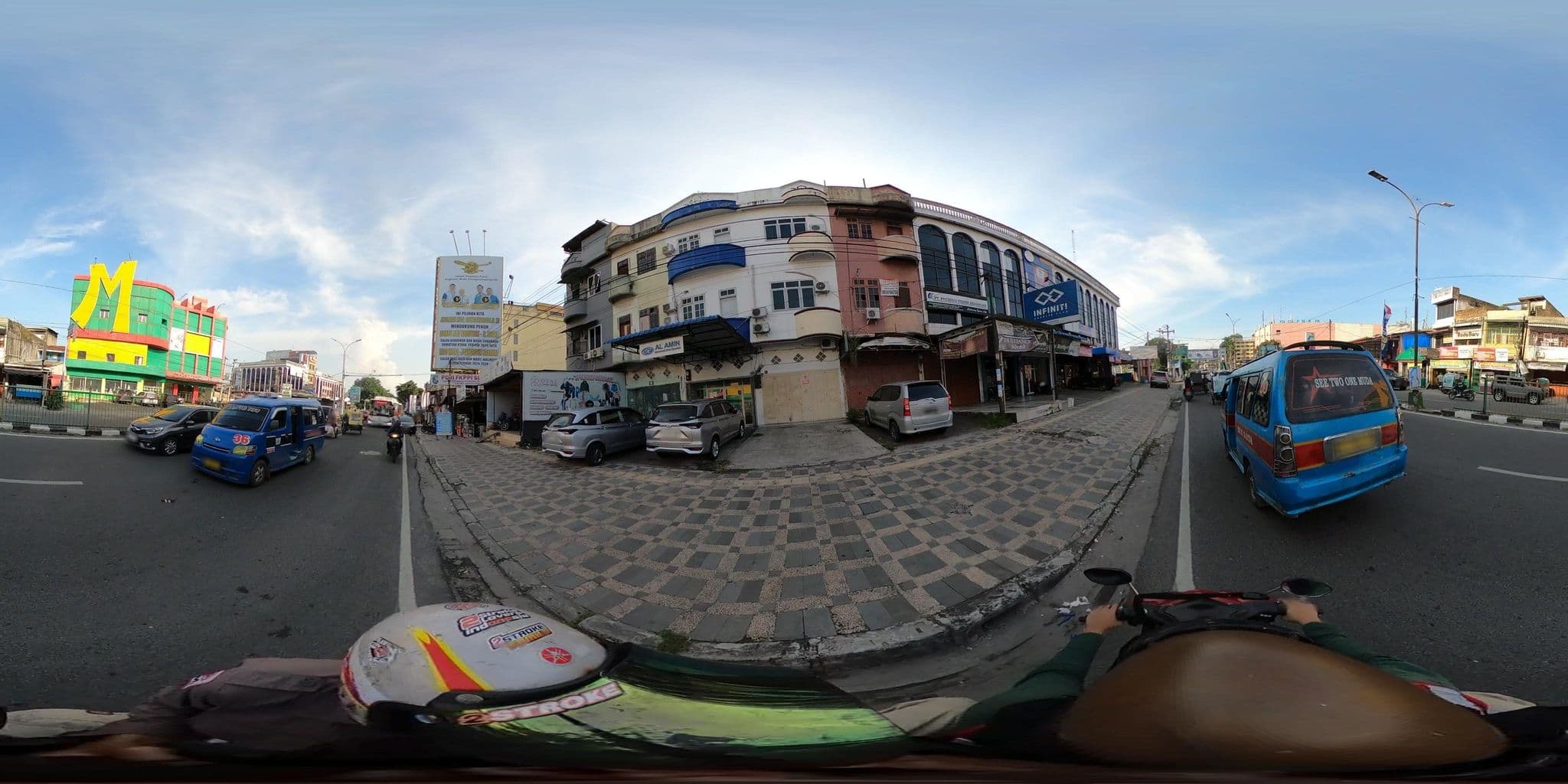 Street view near Sultan Homestay, Medan — © danbjoseph (CC BY-SA · Mapillary)