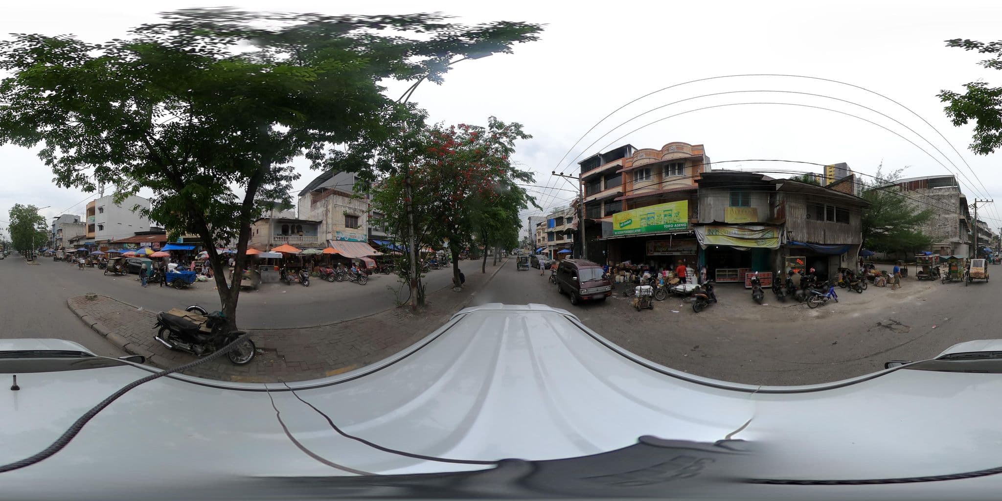 Street view near @Hotel ASEAN,Bethany CS, Medan — © kaart_360 (CC BY-SA · Mapillary)
