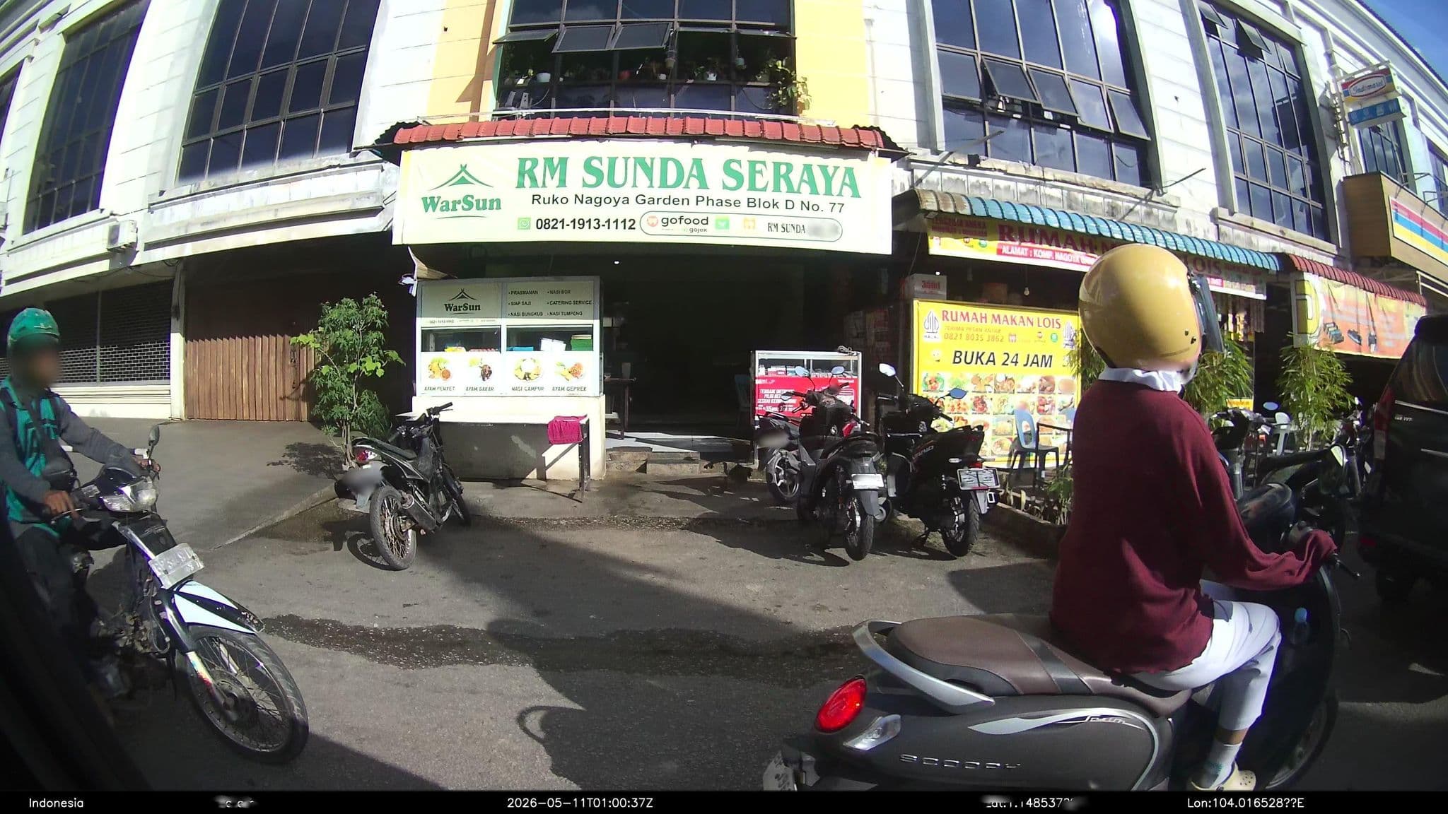 Street view near Hotel Bunda, Batam — © Kaart---RIGHT (CC BY-SA · Mapillary)
