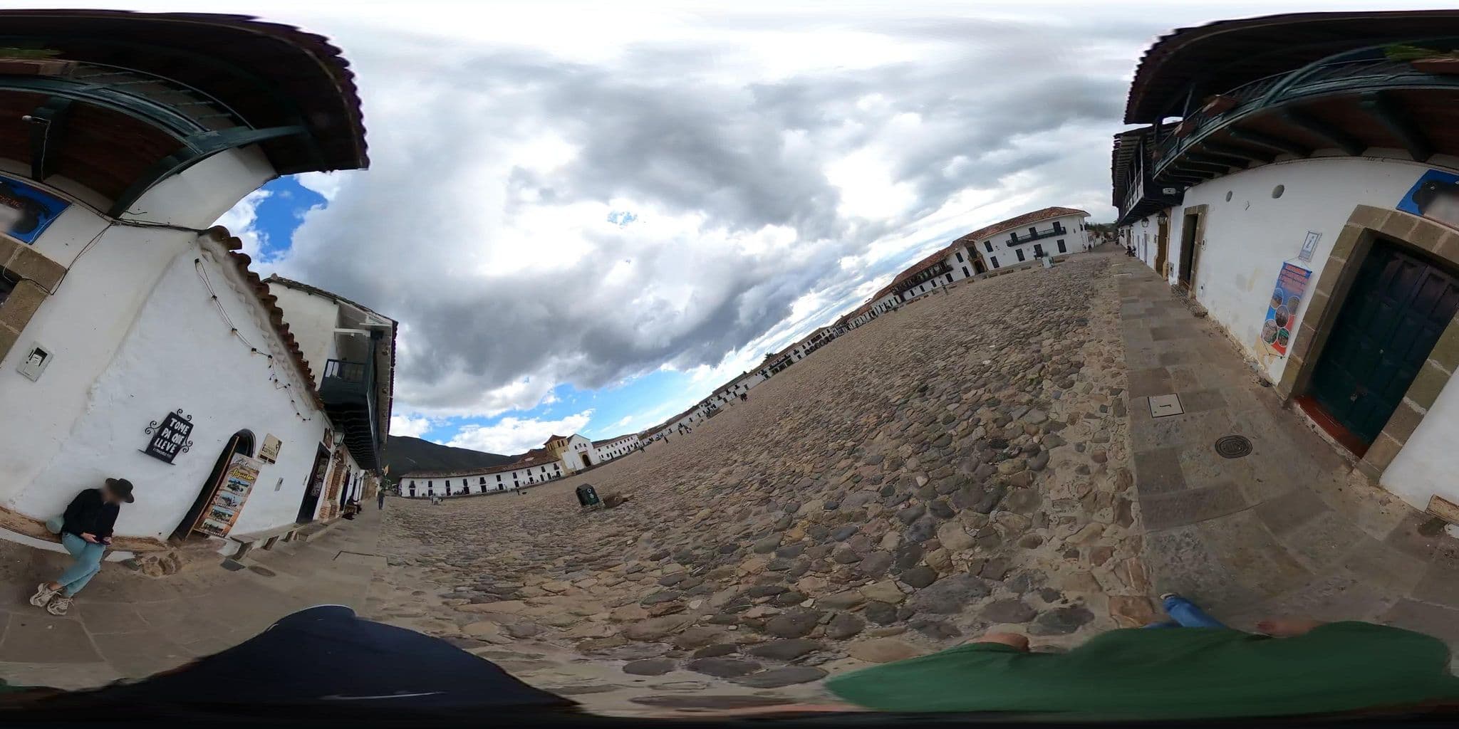 Street view near Balcón de la Villa, Villa de Leyva — © angoca (CC BY-SA · Mapillary)