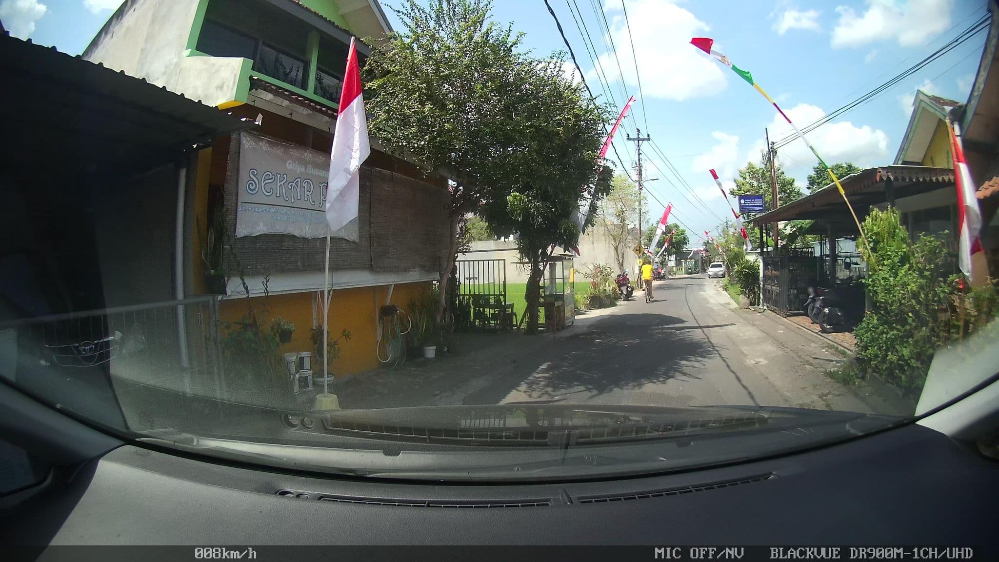 Street view near Tiga Dua Homestay, Yogyakarta — © kaart_1 (CC BY-SA · Mapillary)