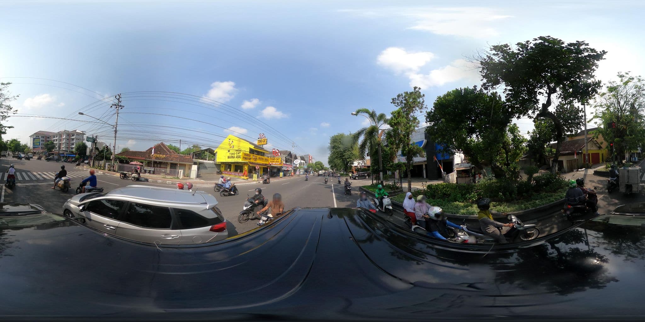 Street view near hotel indah palace, Yogyakarta — © kaart_360 (CC BY-SA · Mapillary)