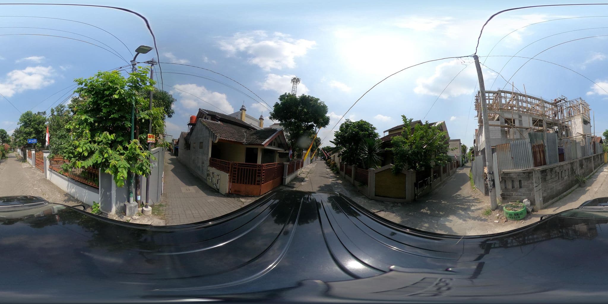 Street view near Chrissant hotel, Yogyakarta — © kaart_360 (CC BY-SA · Mapillary)