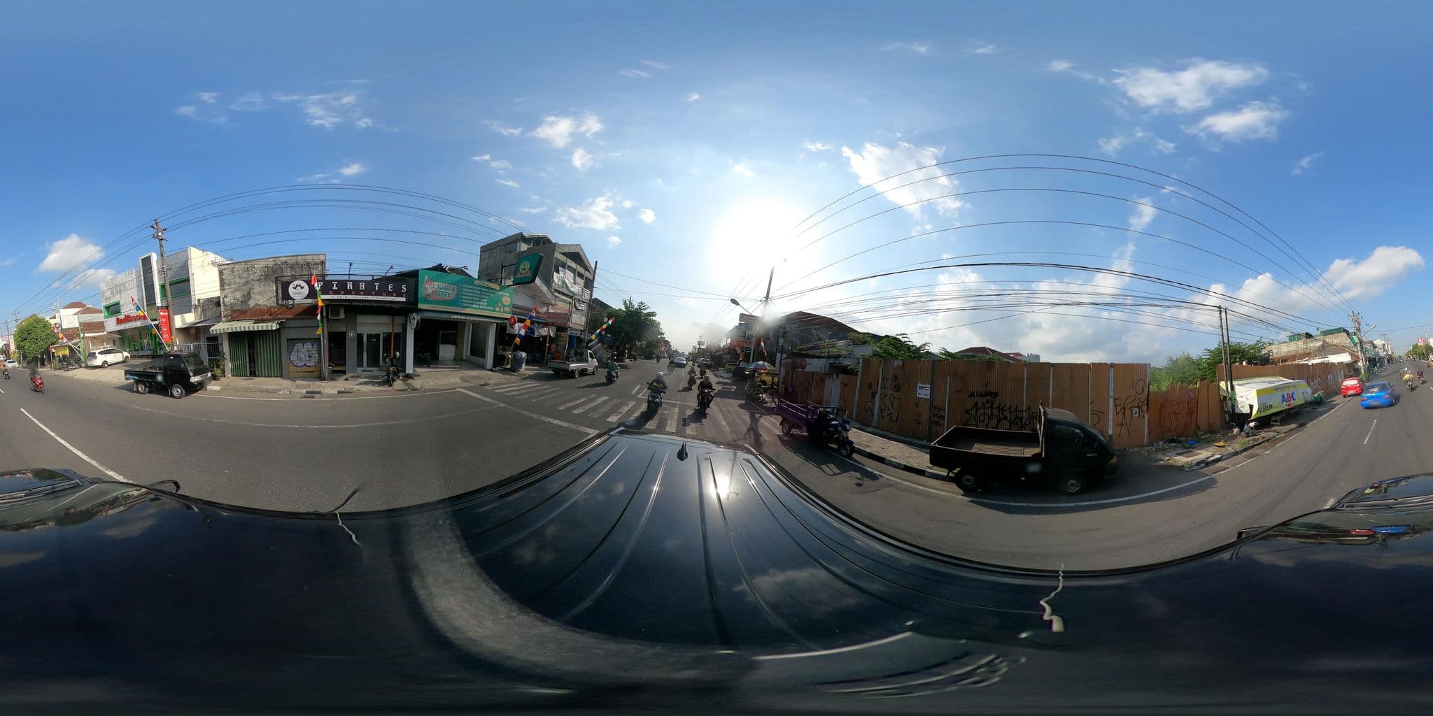Street view near Hotel NataPutra, Yogyakarta — © kaart_360 (CC BY-SA · Mapillary)