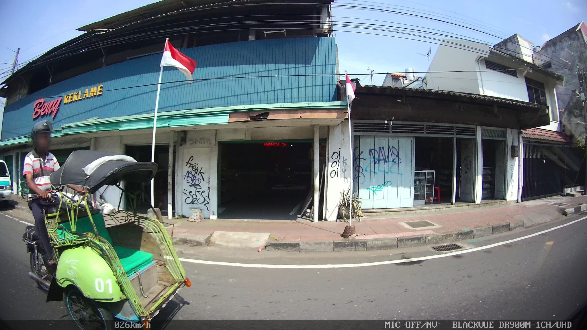 Street view near Indah Hotel, Yogyakarta — © kaart_2 (CC BY-SA · Mapillary)