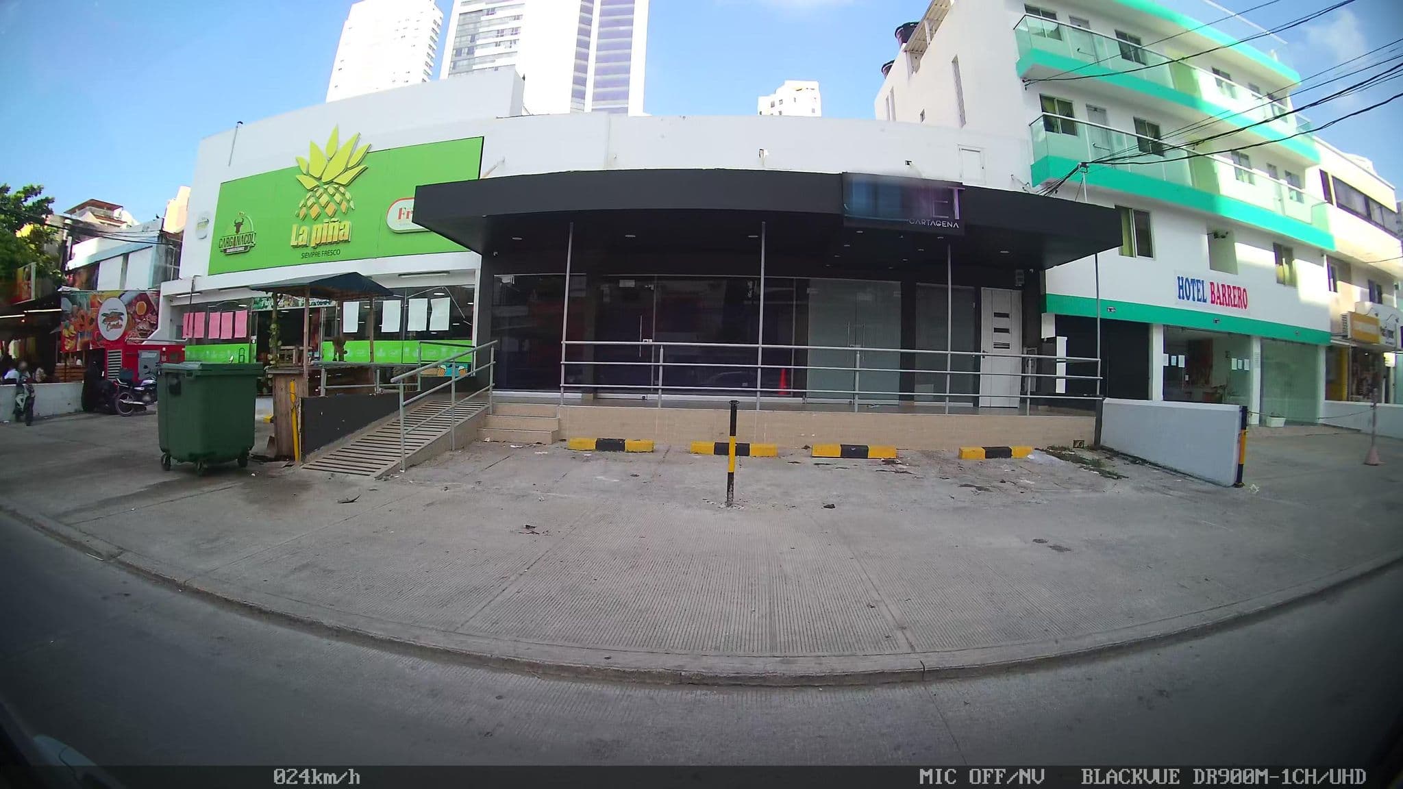 Street view near Hotel Angel Marino, Cartagena — © kaart_2 (CC BY-SA · Mapillary)