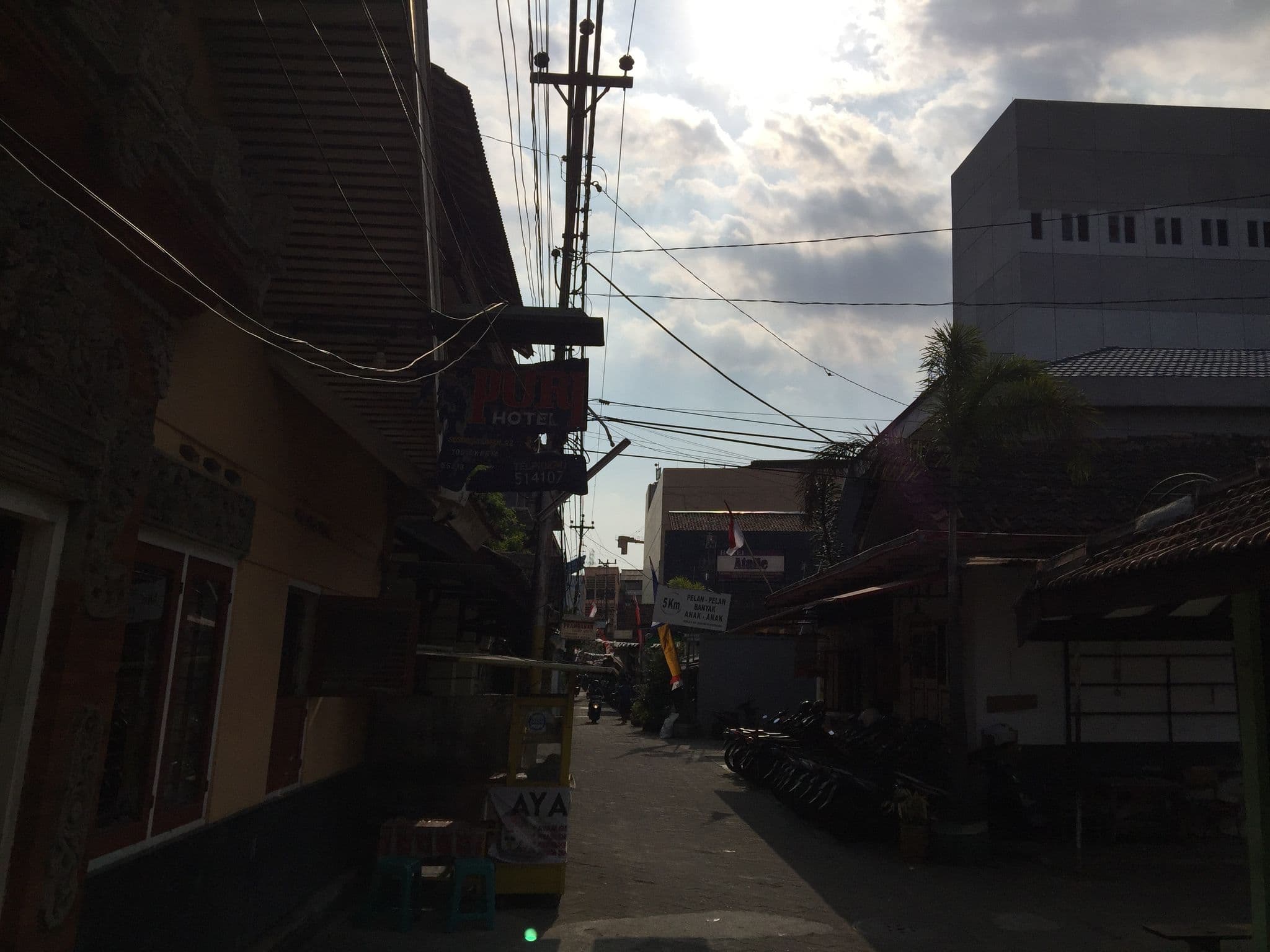 Street view near Hotel At@lie, Yogyakarta — © peacewins (CC BY-SA · Mapillary)