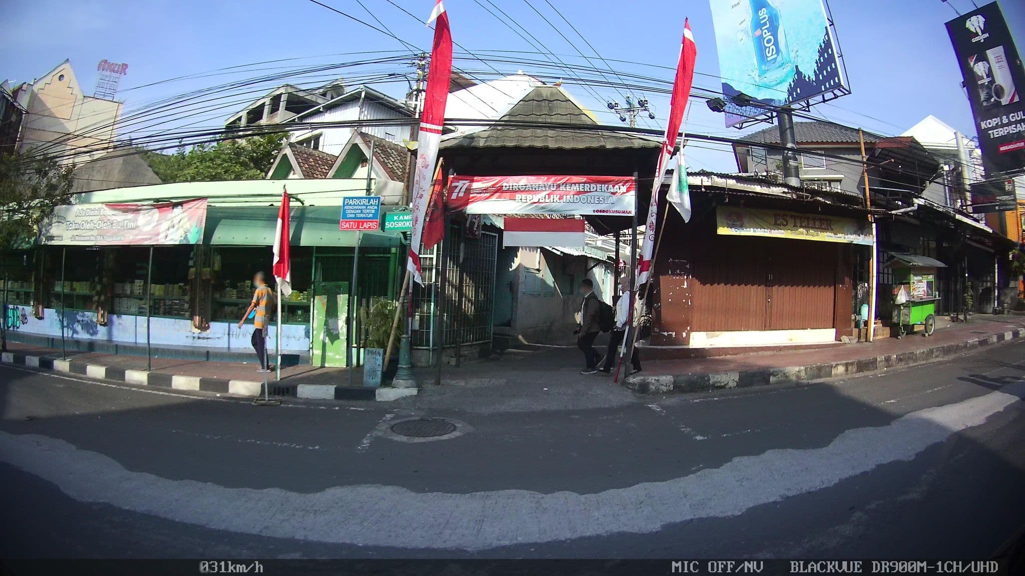 Street view near Hotel Puspo nugroho, Yogyakarta — © kaart5 (CC BY-SA · Mapillary)