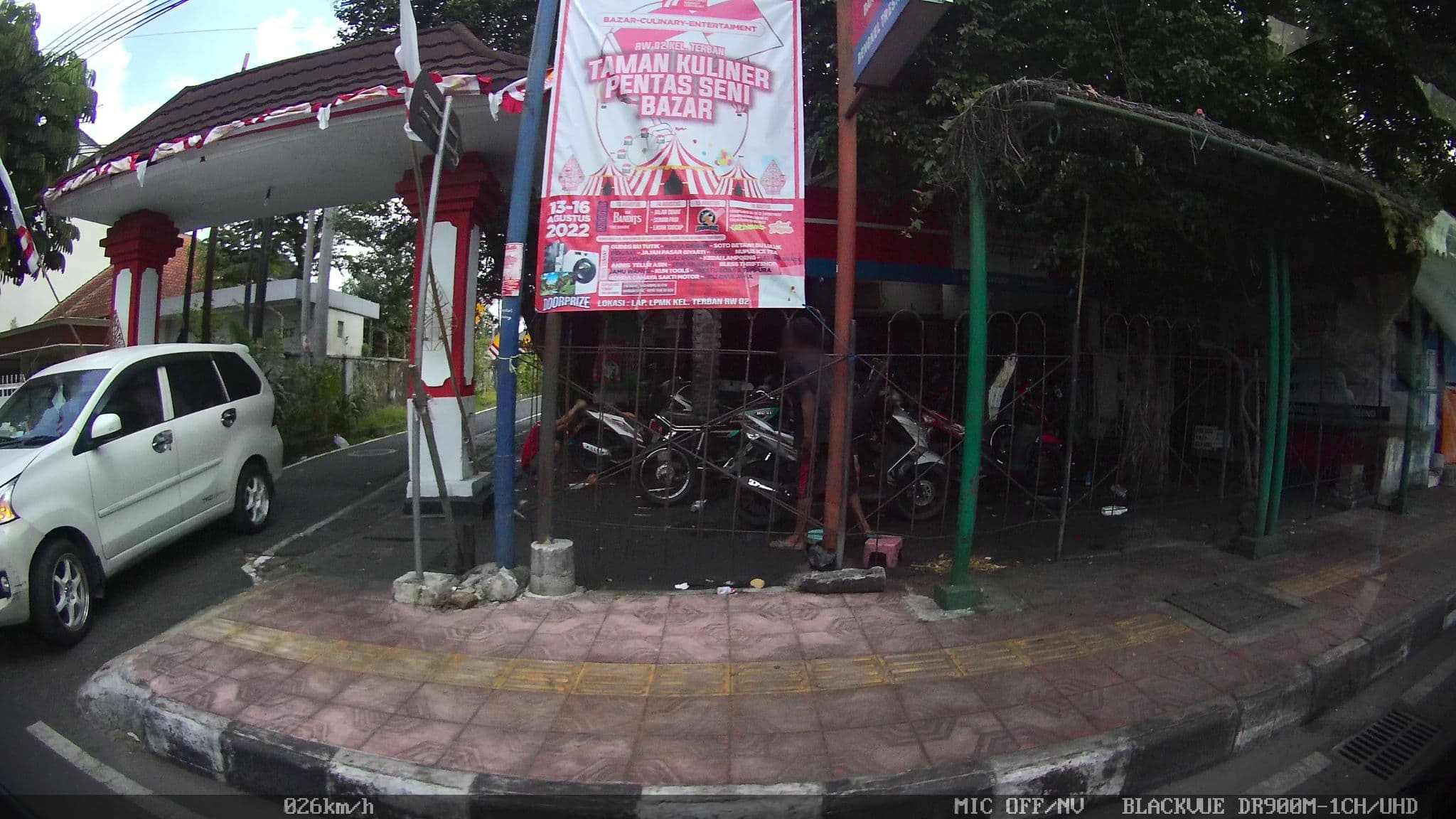 Street view near Indraloka Heritage Homestay, Yogyakarta — © kaart_1 (CC BY-SA · Mapillary)