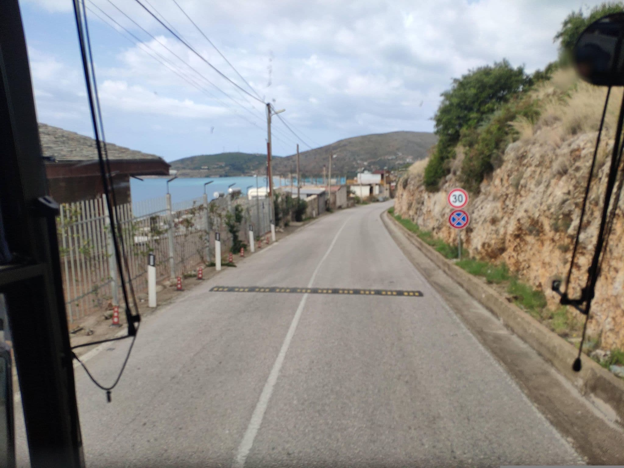 Street view near Kshira Oasis, Himarë — © soepzi (CC BY-SA · Mapillary)