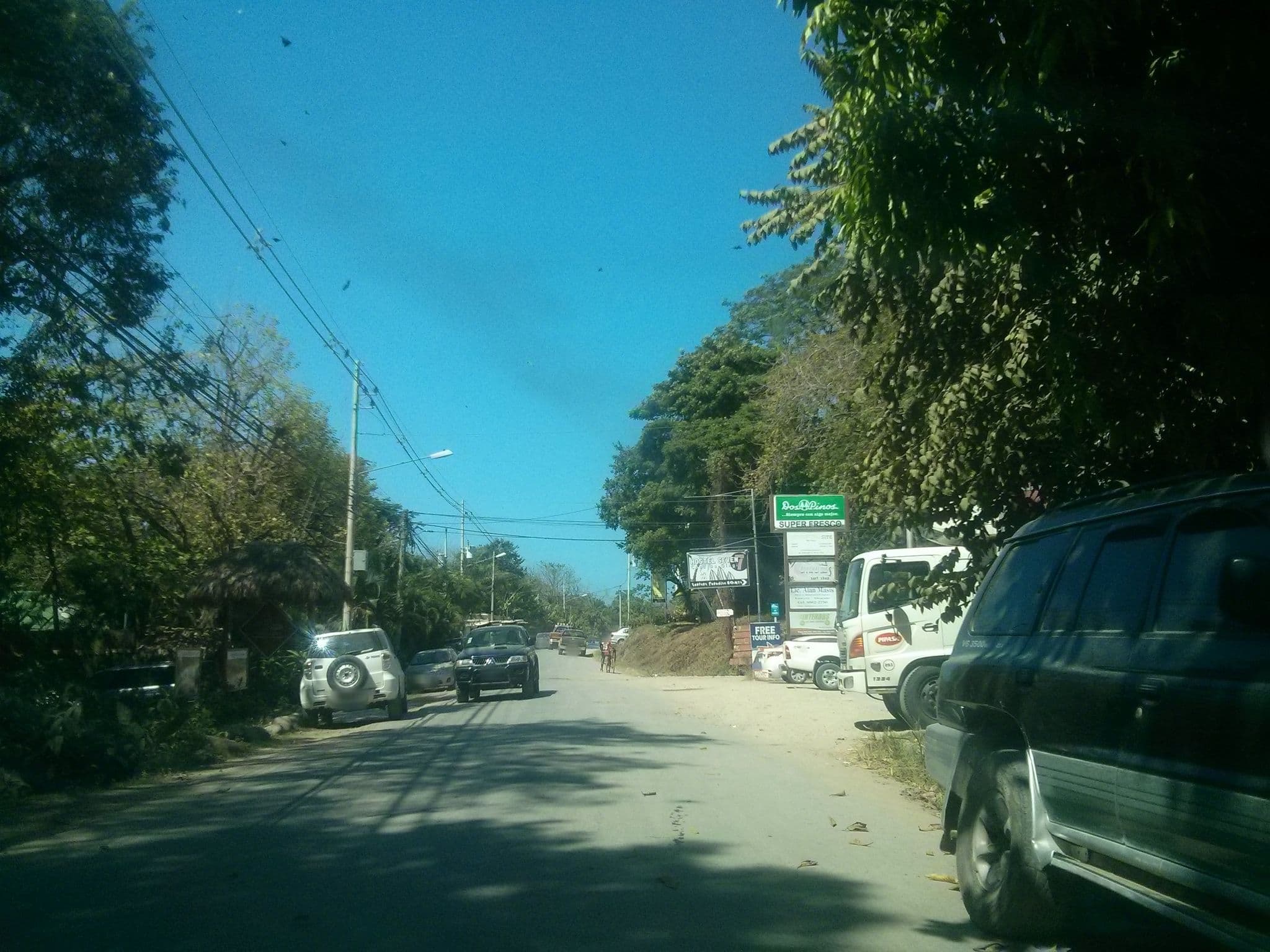 Street view near Tropico Latino Lodge, Paquera