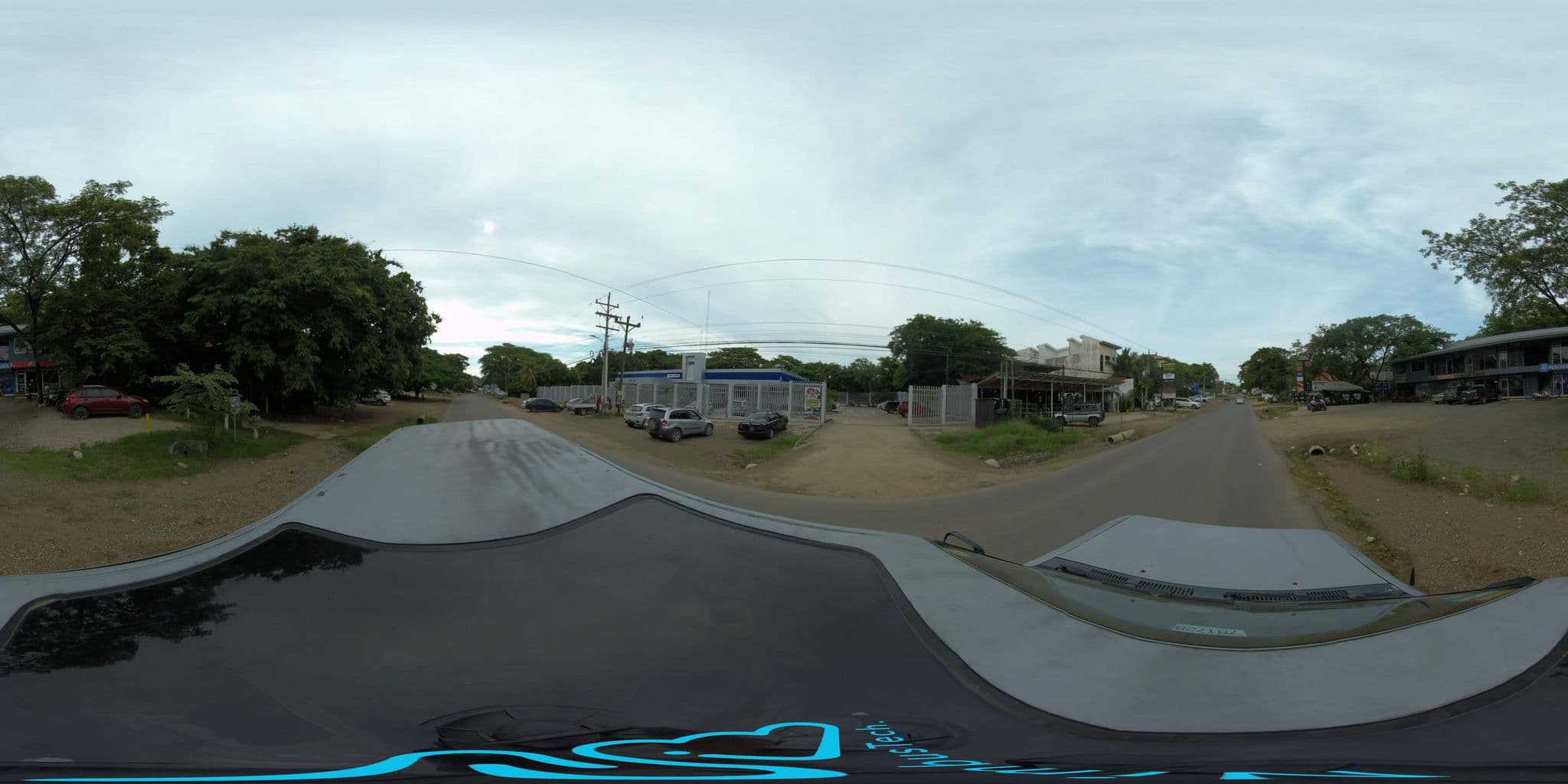 Street view near Arcoiris, Tamarindo