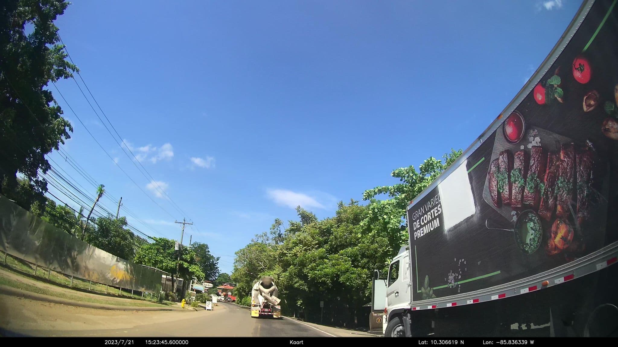 Street view near The Beach House, Tamarindo