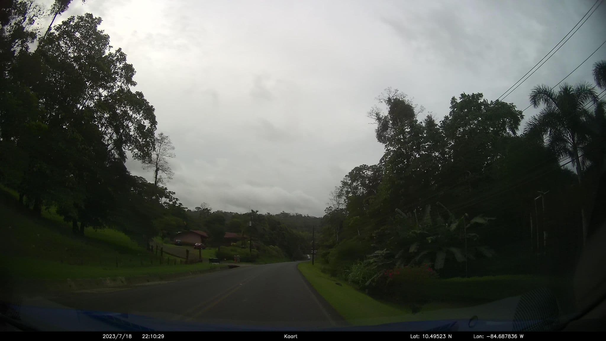 Street view near Arenal Volcano Inn, La Fortuna
