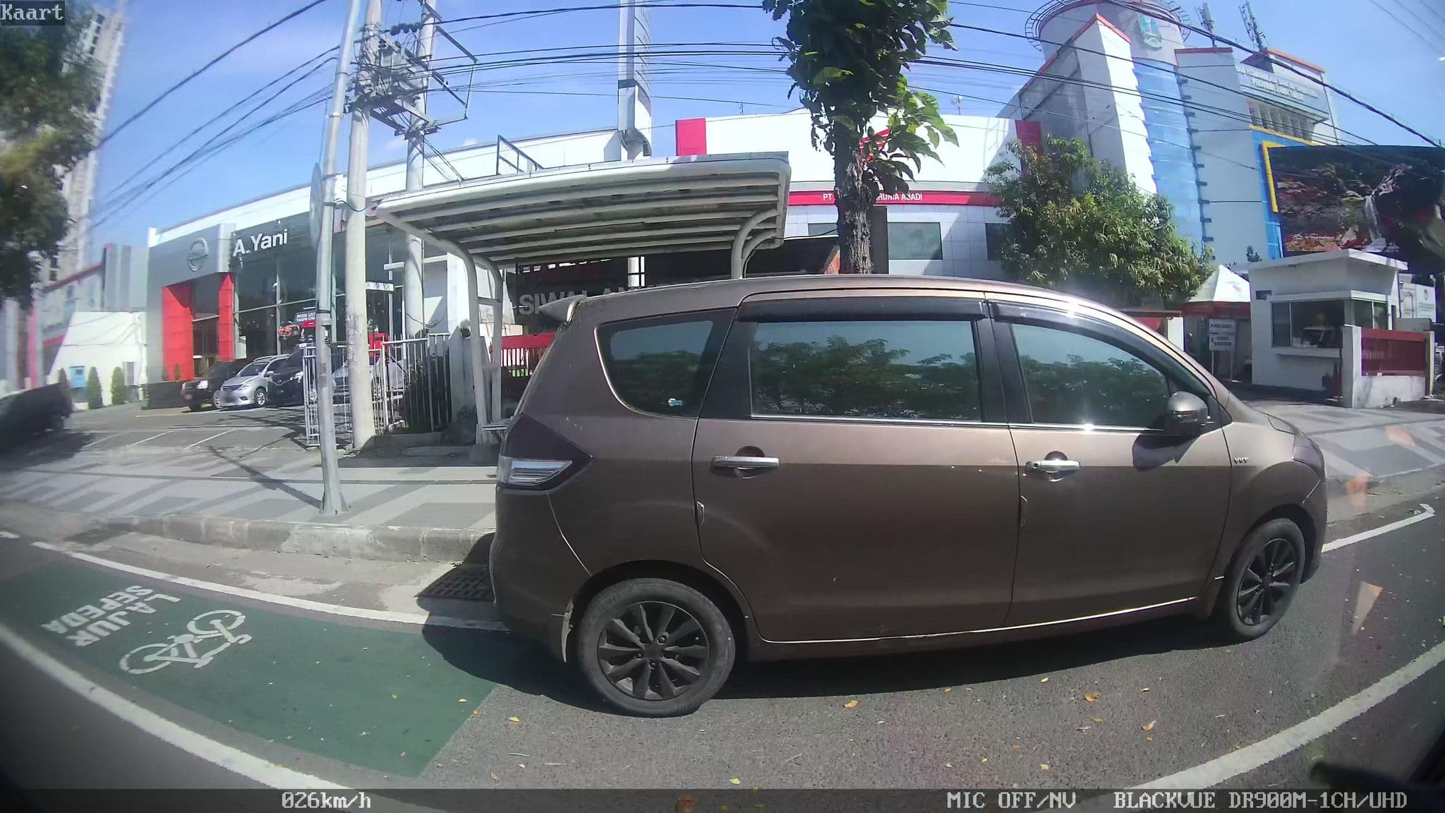 Street view near Hotel Puspita, Jogjakarta, Gedangan — © kaart_2 (CC BY-SA · Mapillary)